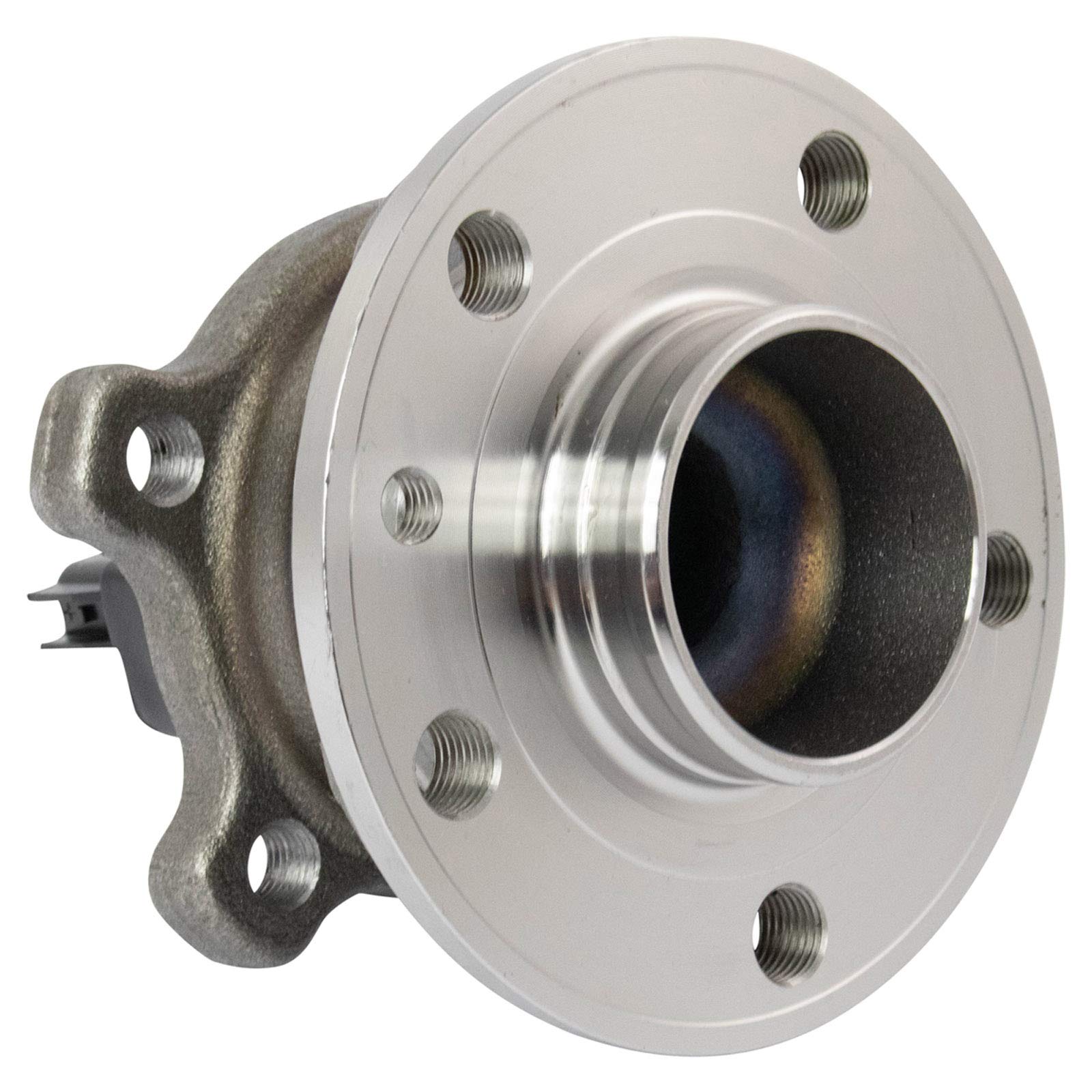 Trq Rear Wheel Hub Bearings Assembly Set Compatible With 2015-2018 Volvo S60 2014-2016 S80 V60 Xc70