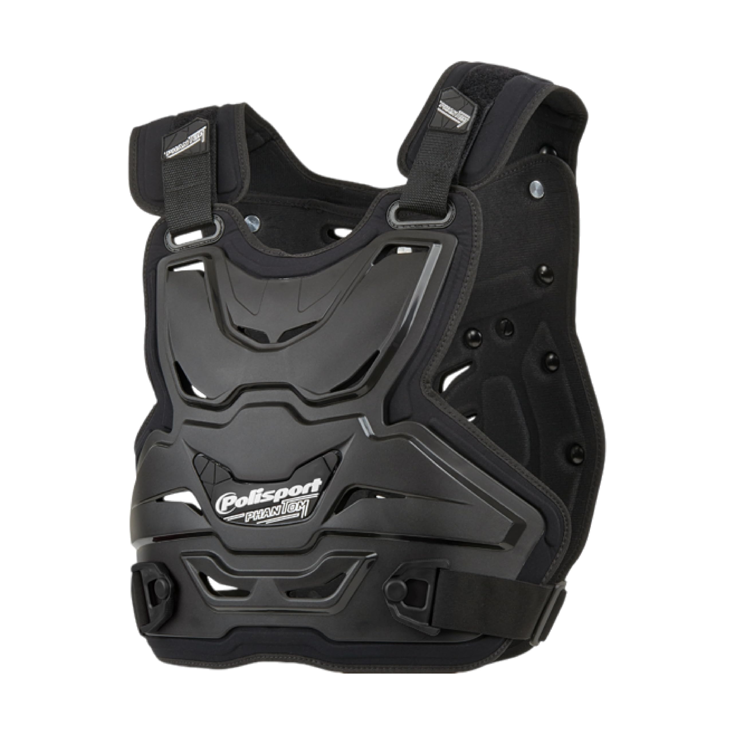 Polisport Phantom Lite - Chest Protector For Adult (Black)