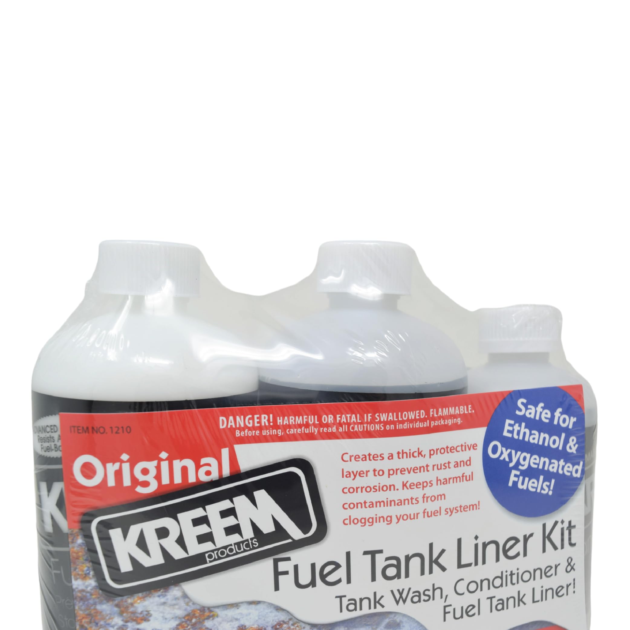 Kreem Products 19-103 Fuel Tank Liner Combo Pack, 3 Pack, Black, One Size