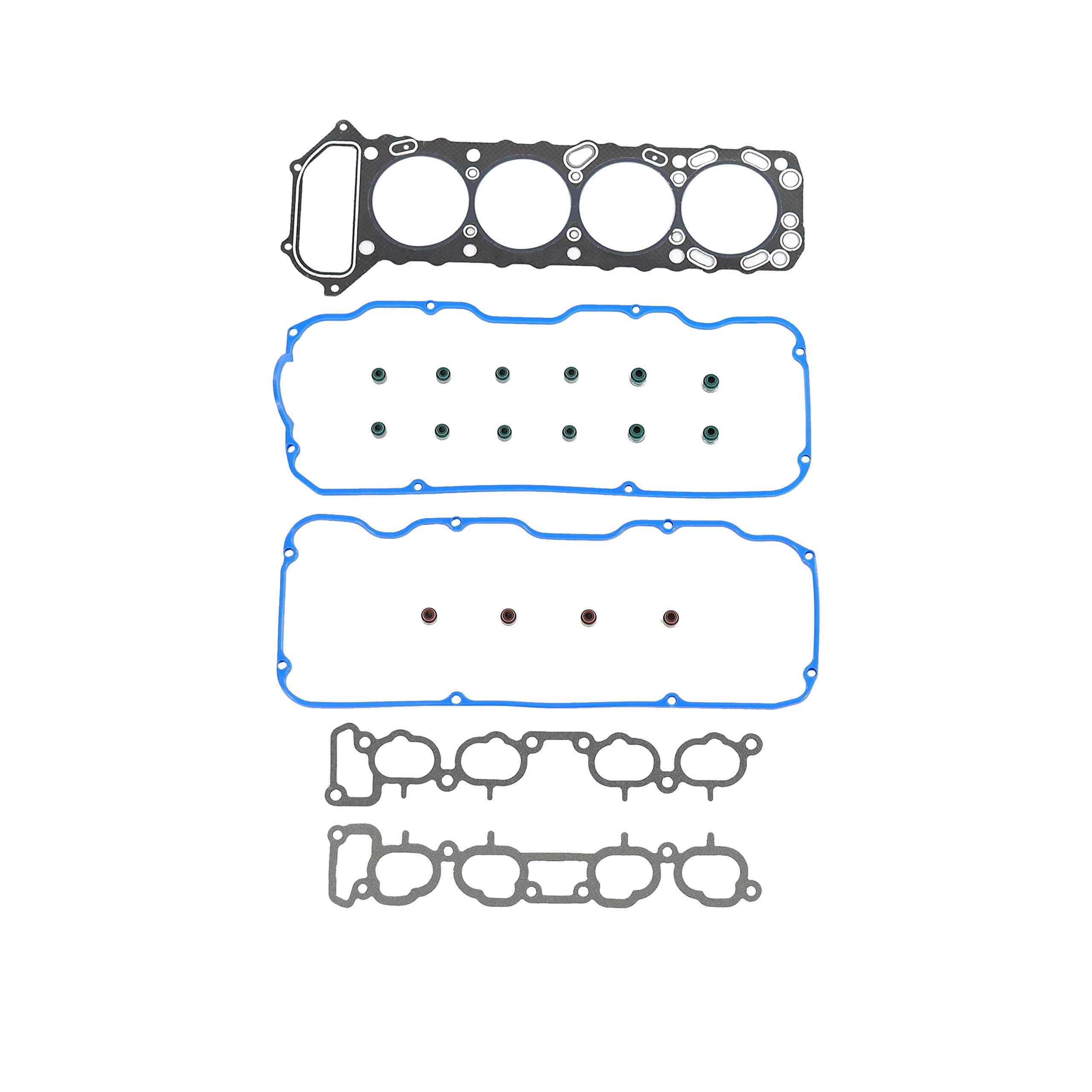 Dnj Hgs607 Graphite Cylinder Head Gasket Set For 1989-1995 / Nissan / 240Sx, Axxess, D21, Pickup, Stanza / 2.4L / Sohc / L4 / 12