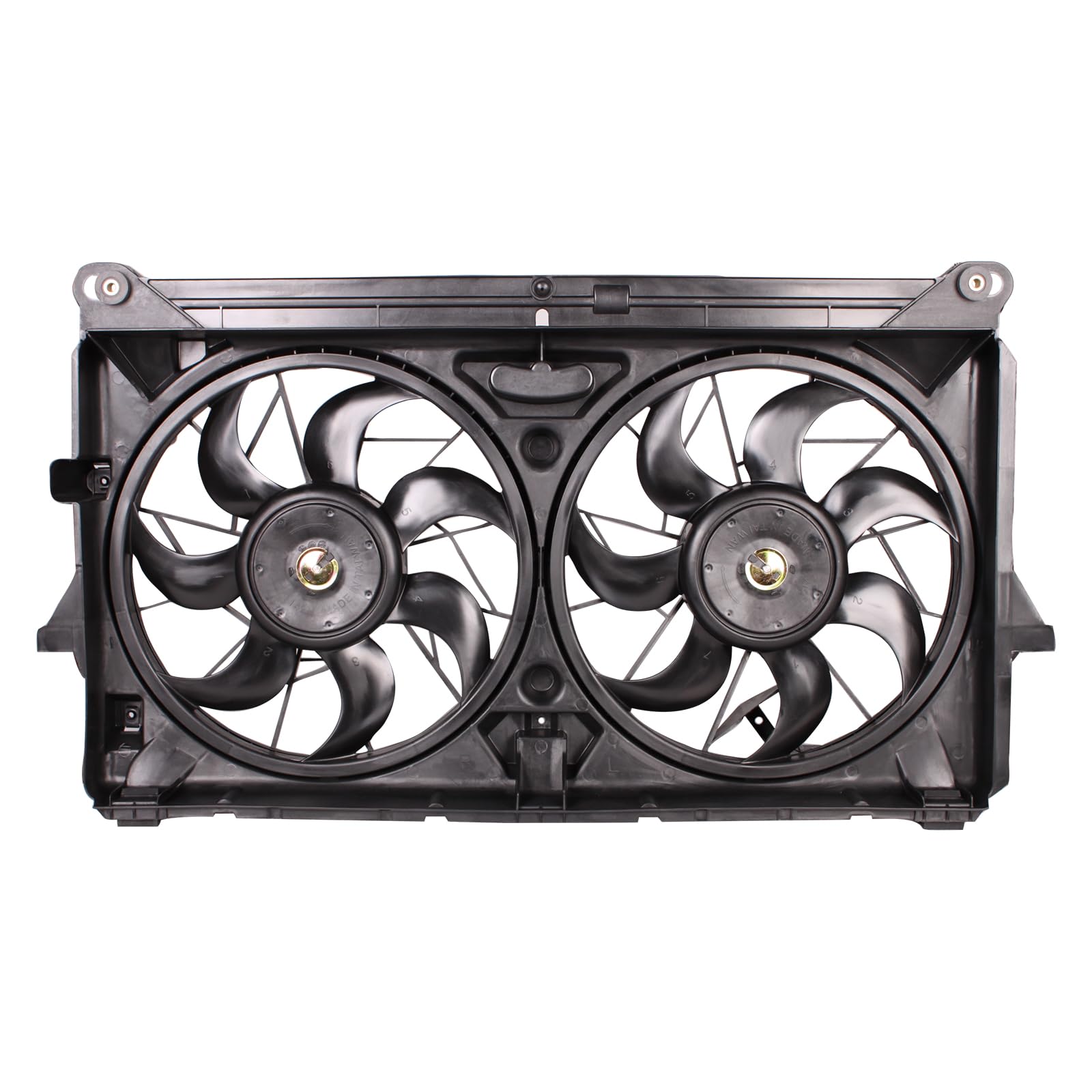 TYG OE Replacement(CAPA Quality) Cooling Fan Extra Silent for Chevrolet Silverado 1500 / Avalanche/Tahoe, GM Sierra 1500 / Yukon