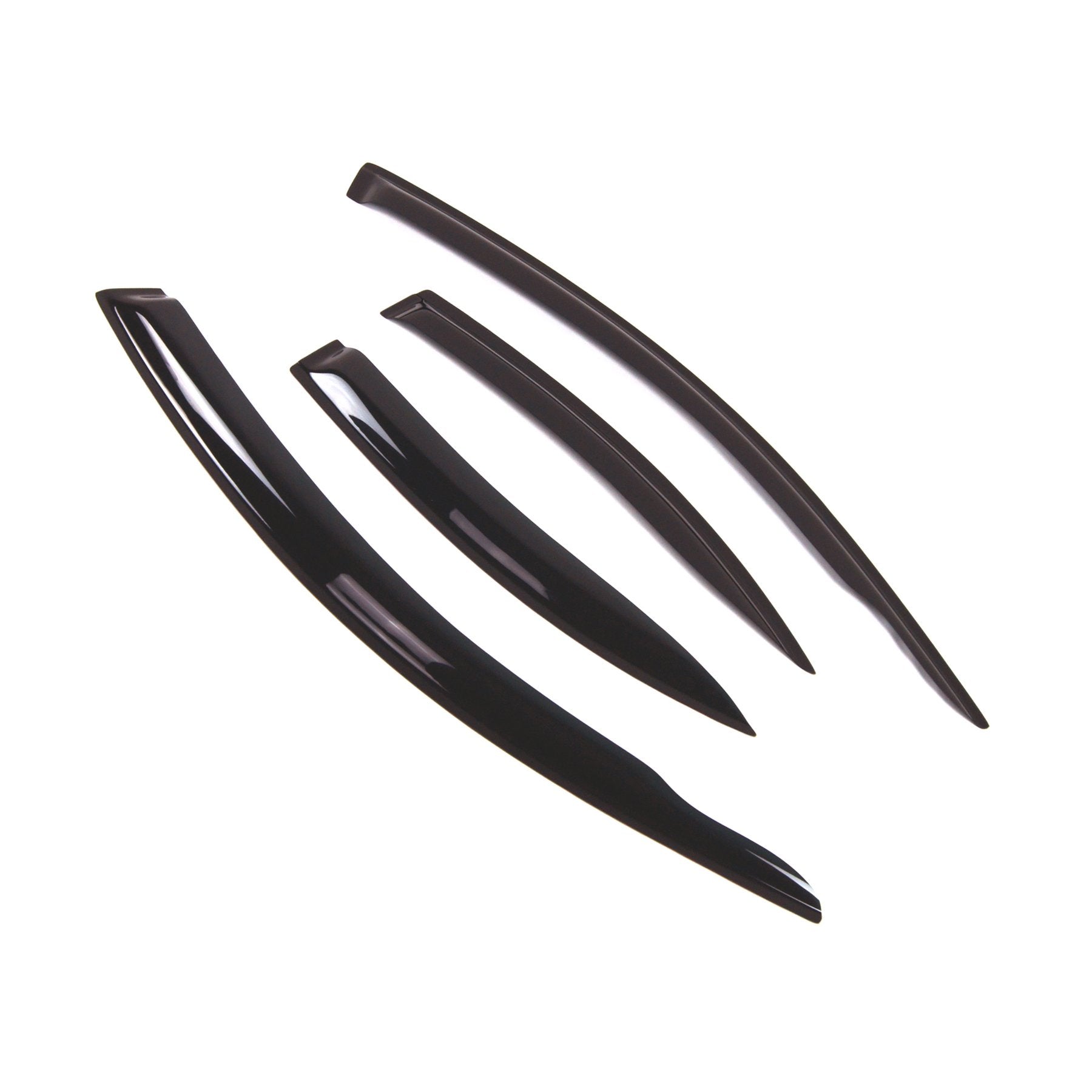 Car Window Rain Guard | Outside Mount Visors Auto Side Window Deflectors | Windows Visor Rain Shields Compatible With 2000-2003