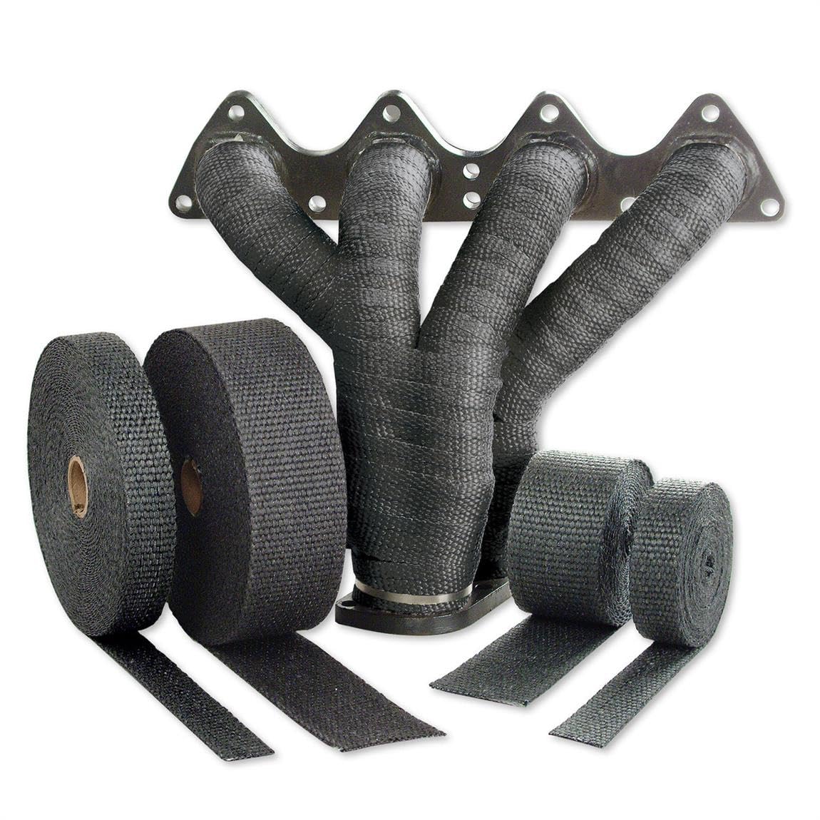 Design Engineering 010119 2 X 25' Pipe Wrap Kit With 4 Locking Ties - Black