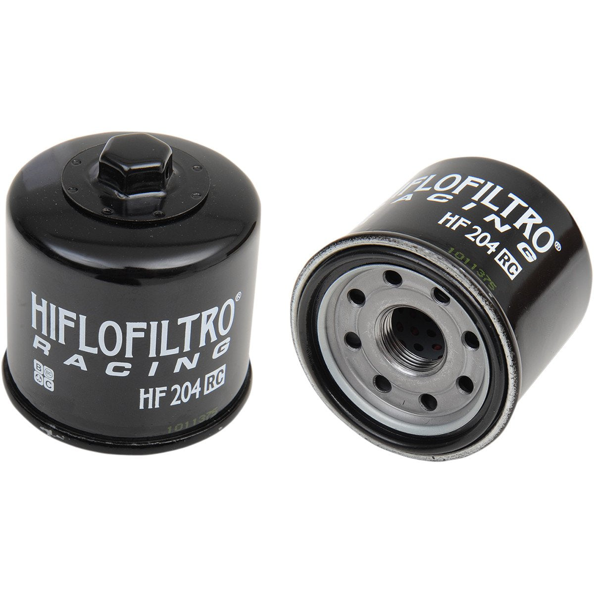 Hiflofiltro HF204RC Premium Oil Filter - High Performance, Steel, Black, Single