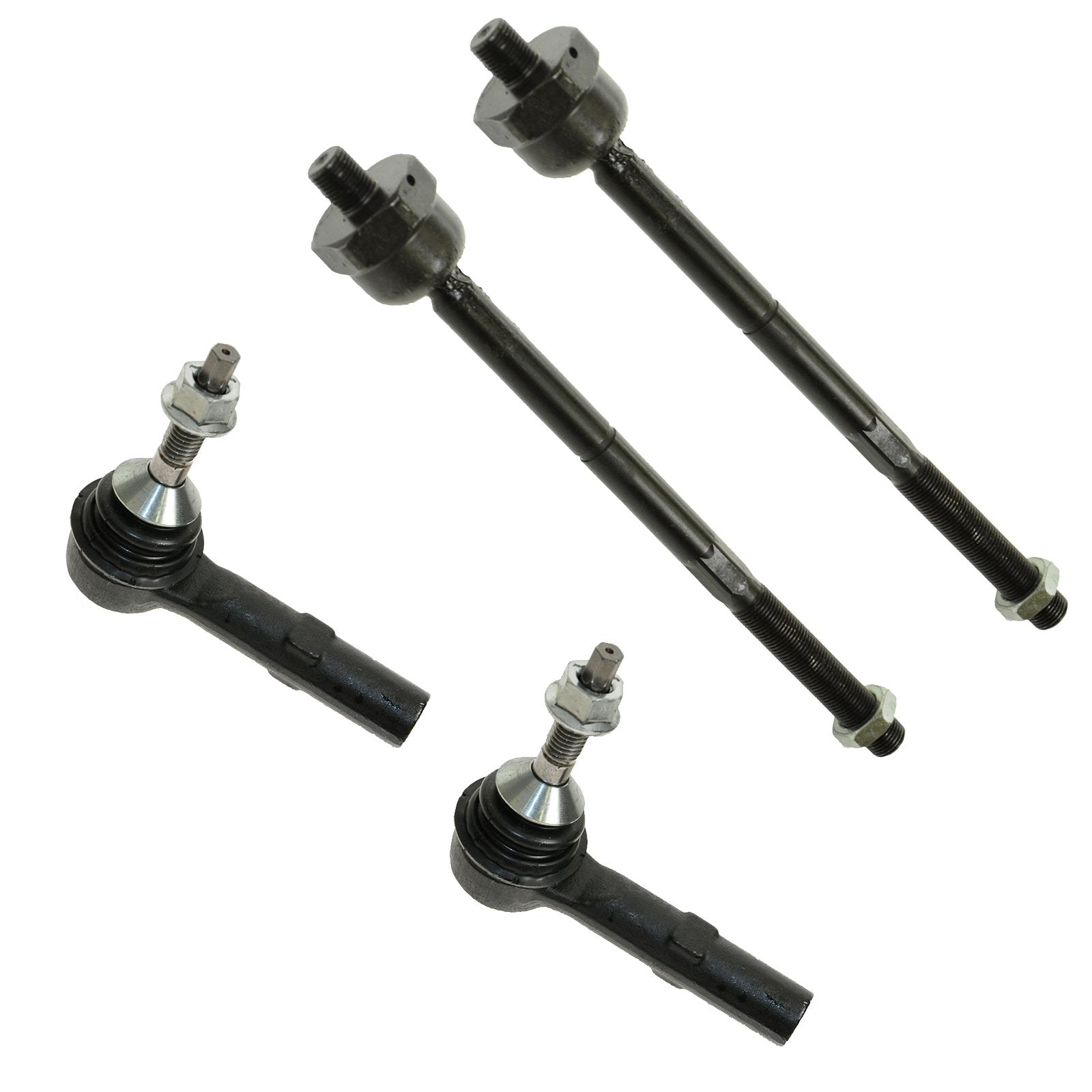 Trq Front Tie Rod Set Compatible With 2003-2006 Ford Expedition Lincoln Navigator