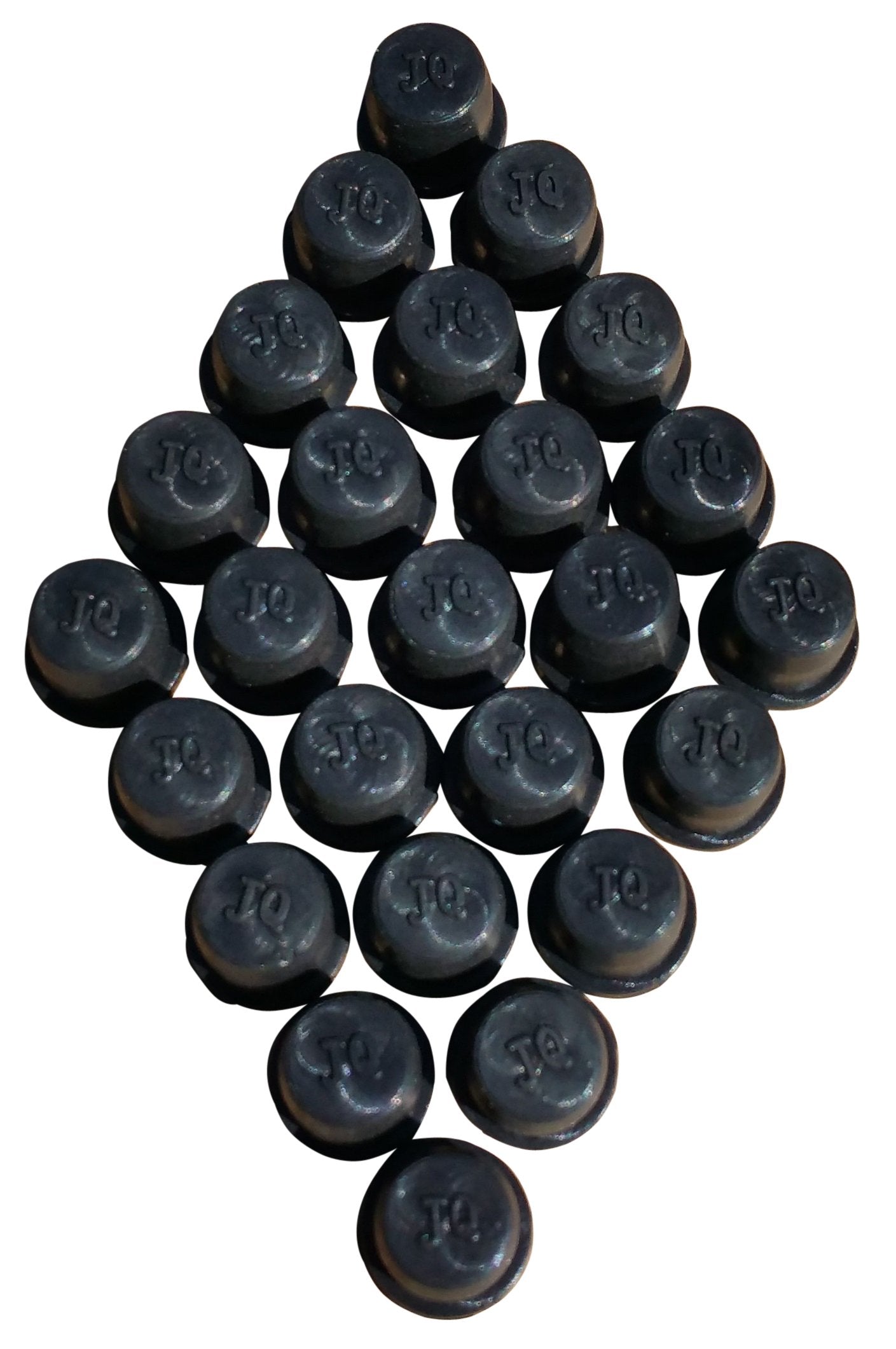 (25 Pack) Brake Bleeder Screw Caps Grease Zerk Fitting Cap Rubber Dust Cover