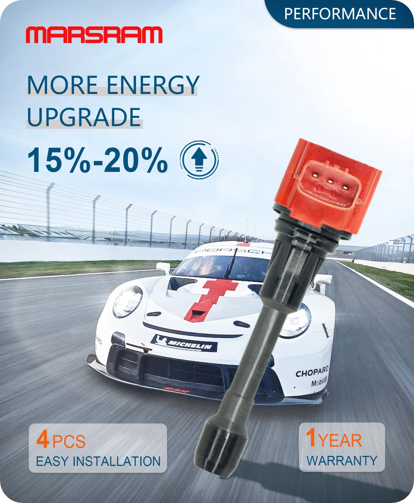 Marsram Ignition Coil Pack Uf549 For 2007 2008 2009 2010 2011 2012 Nissan Altima Versa Sentra Cube Nv200 Rogue 2013 2014 2015 In