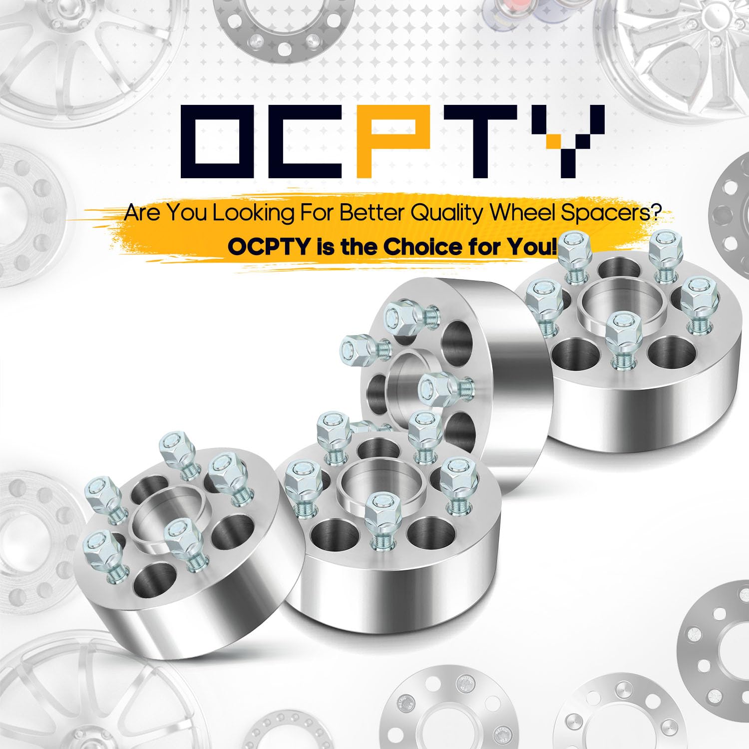 Ocpty 4X 5 Lug Hubcentric Wheel Spacers 2 Inch 5X100Mm To 5X100Mm 56.1Mm Hub With 12X1.25 Studs Fit For 1997-2016 For Forester 2