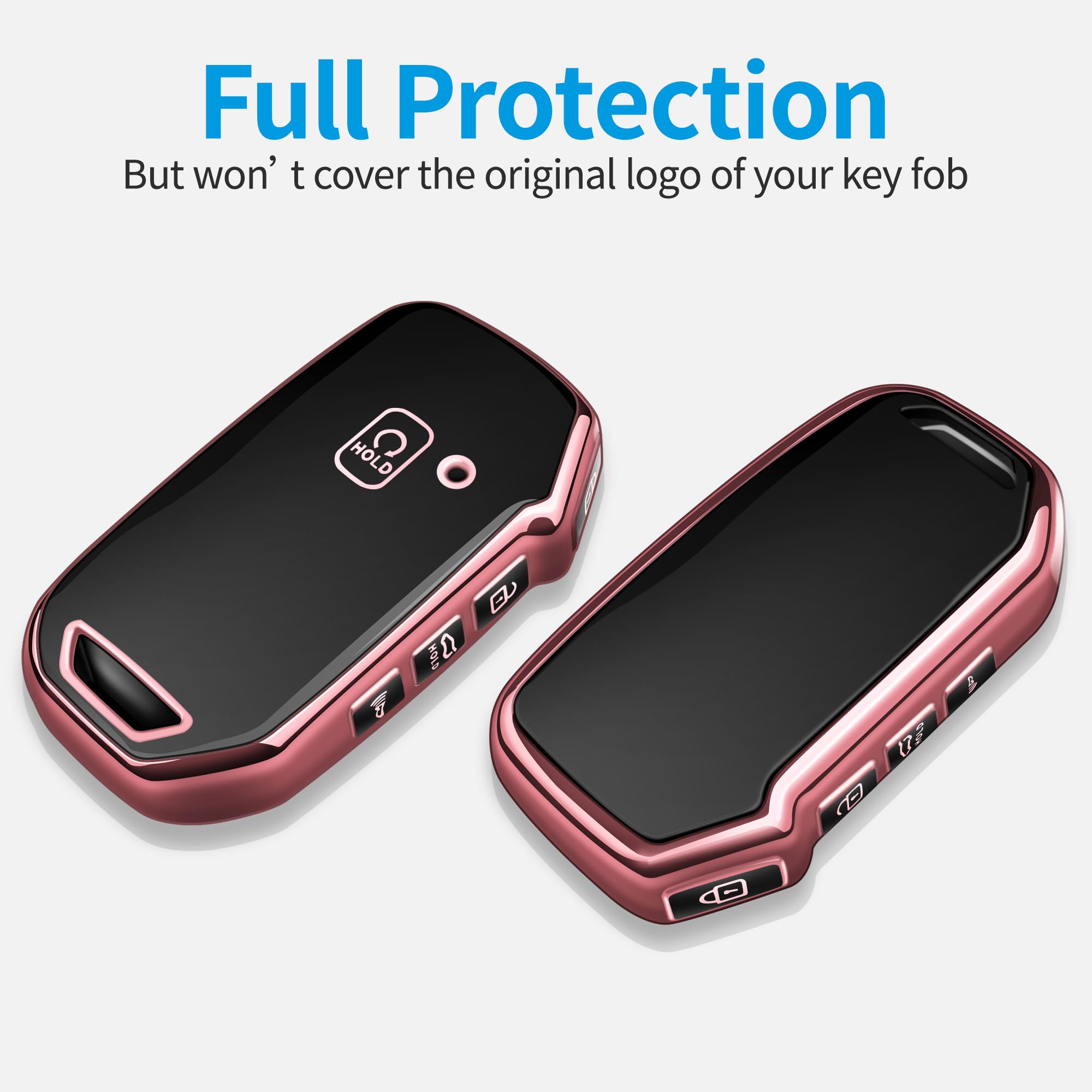 Tukellen For Kia Key Fob Cover,Special Soft Tpu Key Case Cover Protector Compatible With Cerato Ceed Forte Niro Sorento Seltos S