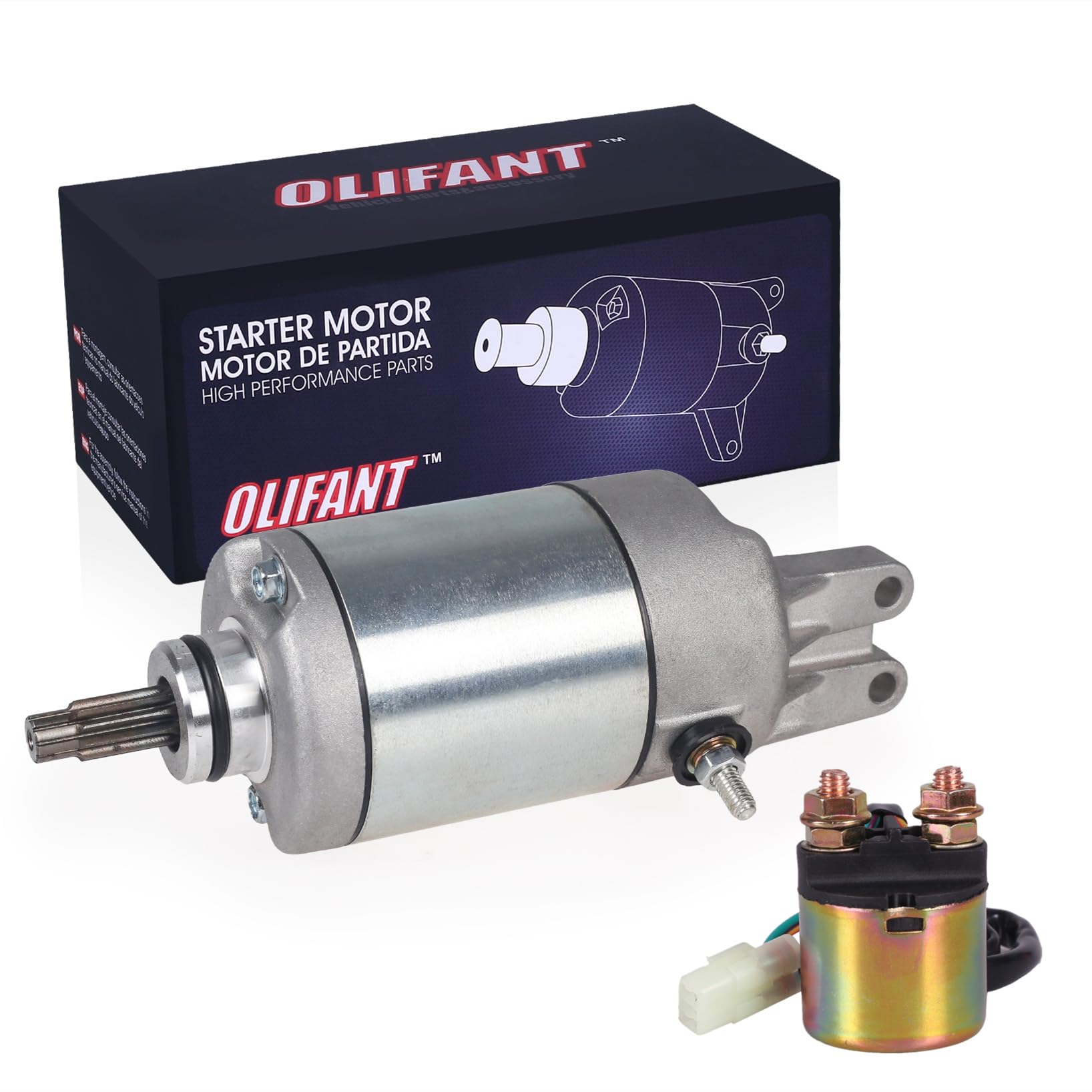 Starter Motor For Honda Foreman 500 2005-2011 Foreman 400 450 Starter Honda Trx500 Trx450 Trx400 31200-Hm7-003 Smu0048