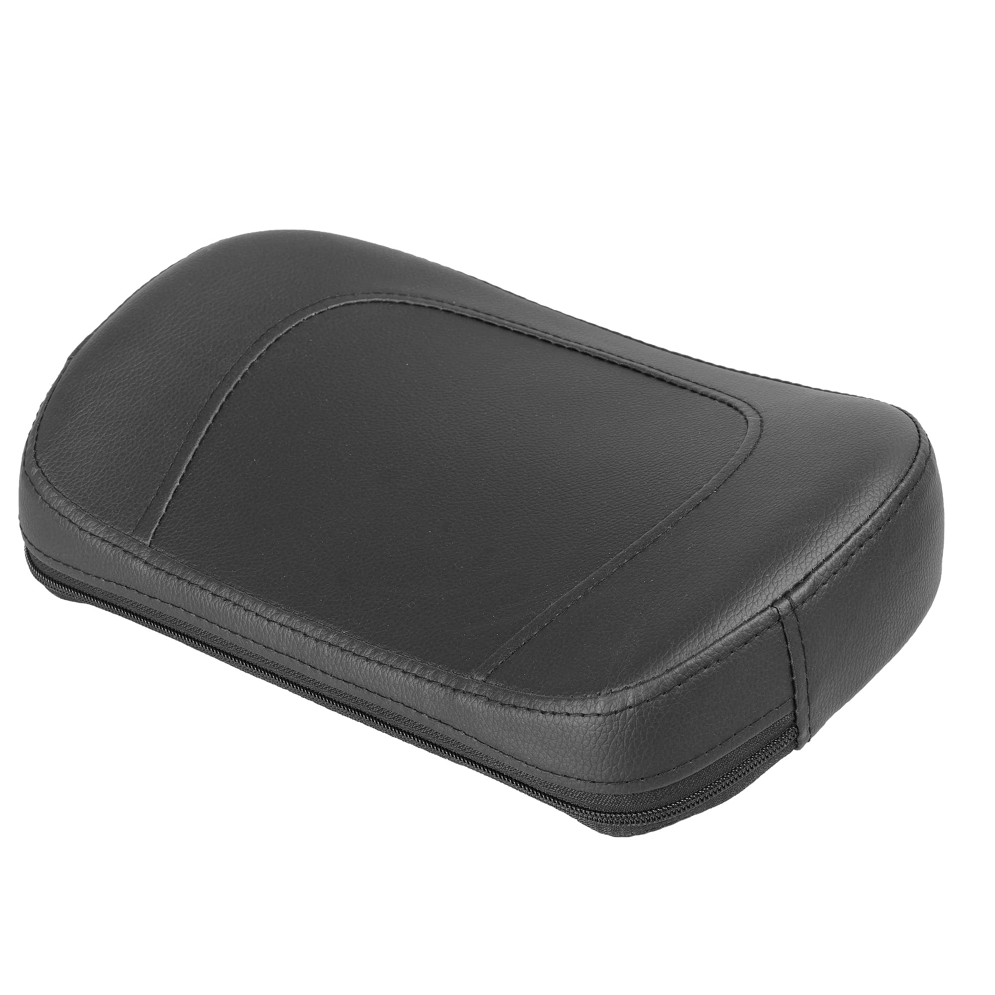 SWESGI Black Sissy Bar Passenger Backrest Pad fits for Harley Davidson HD Touring Model 1997-2022(P/N 52300324, 52627-09, 54247-