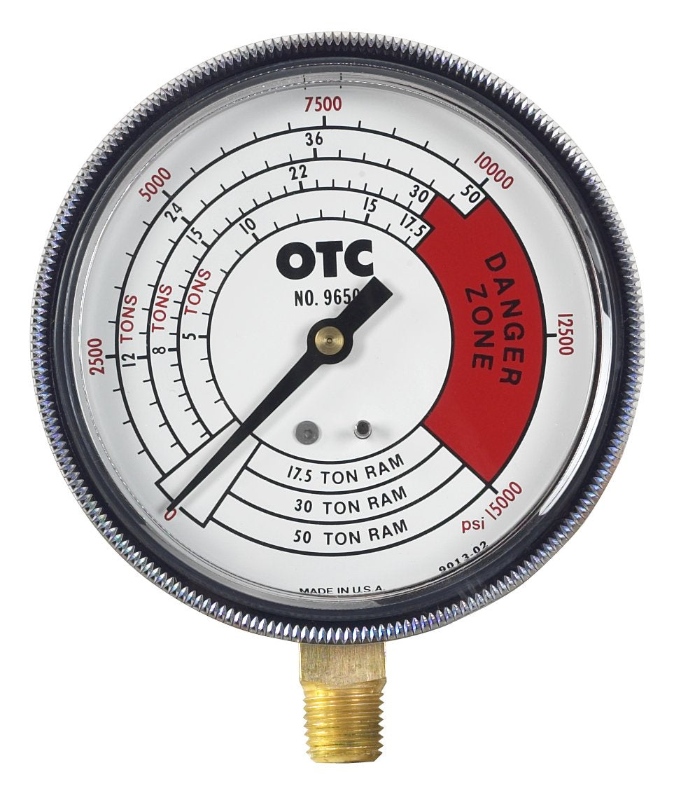 Otc (9650) Pressure And Tonnage Gauge With 4-Scales