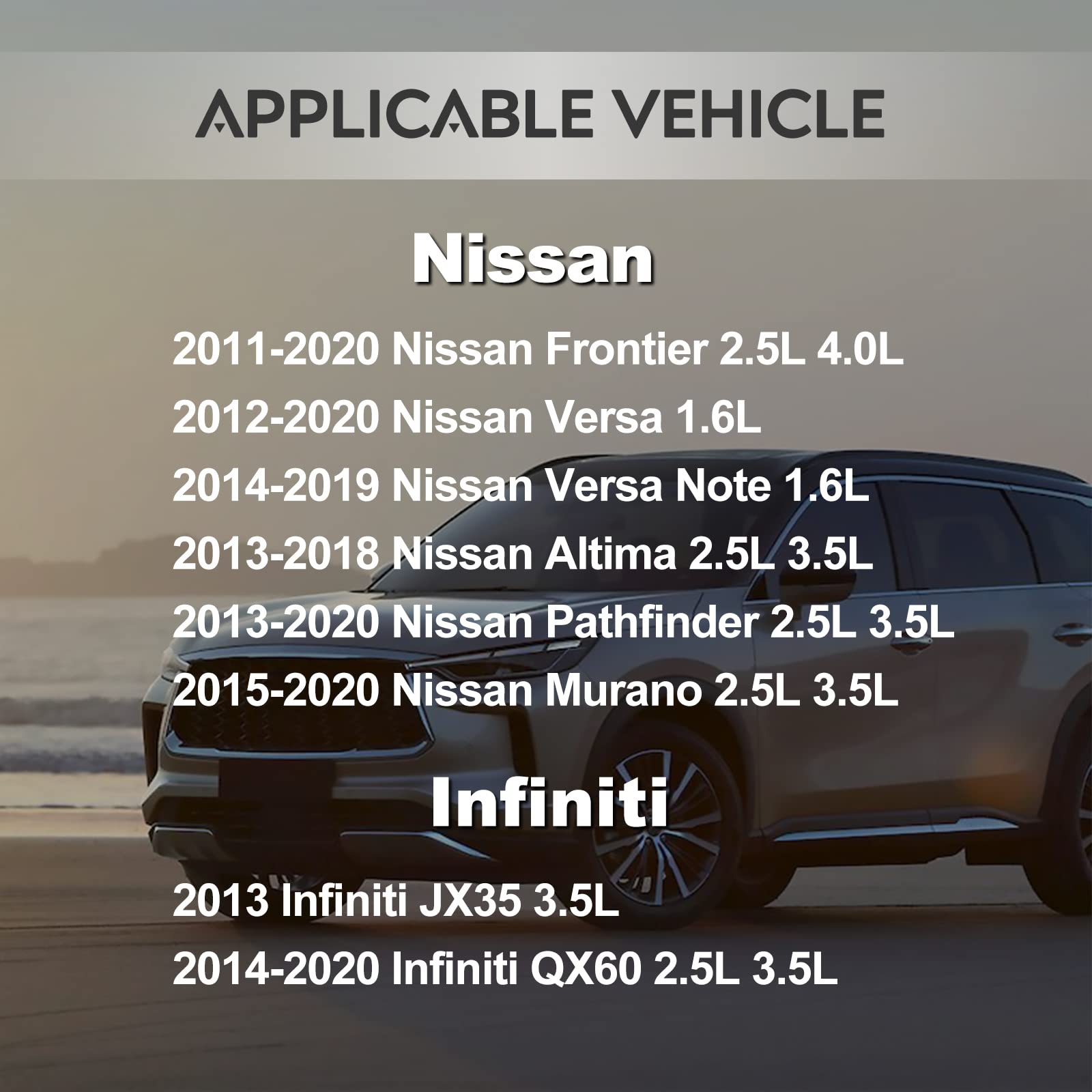 Gas Cap Fuel Tank Cap Replacement For 2011-2020 Nissan & Infiniti, 17251-3Ja0A, 17251-1Vz0D Oem Gas Cap Accessories For Nissan Frontier Versa Note Pathfinder Altima Murano, Infiniti Jx35 Qx60(Old+New)