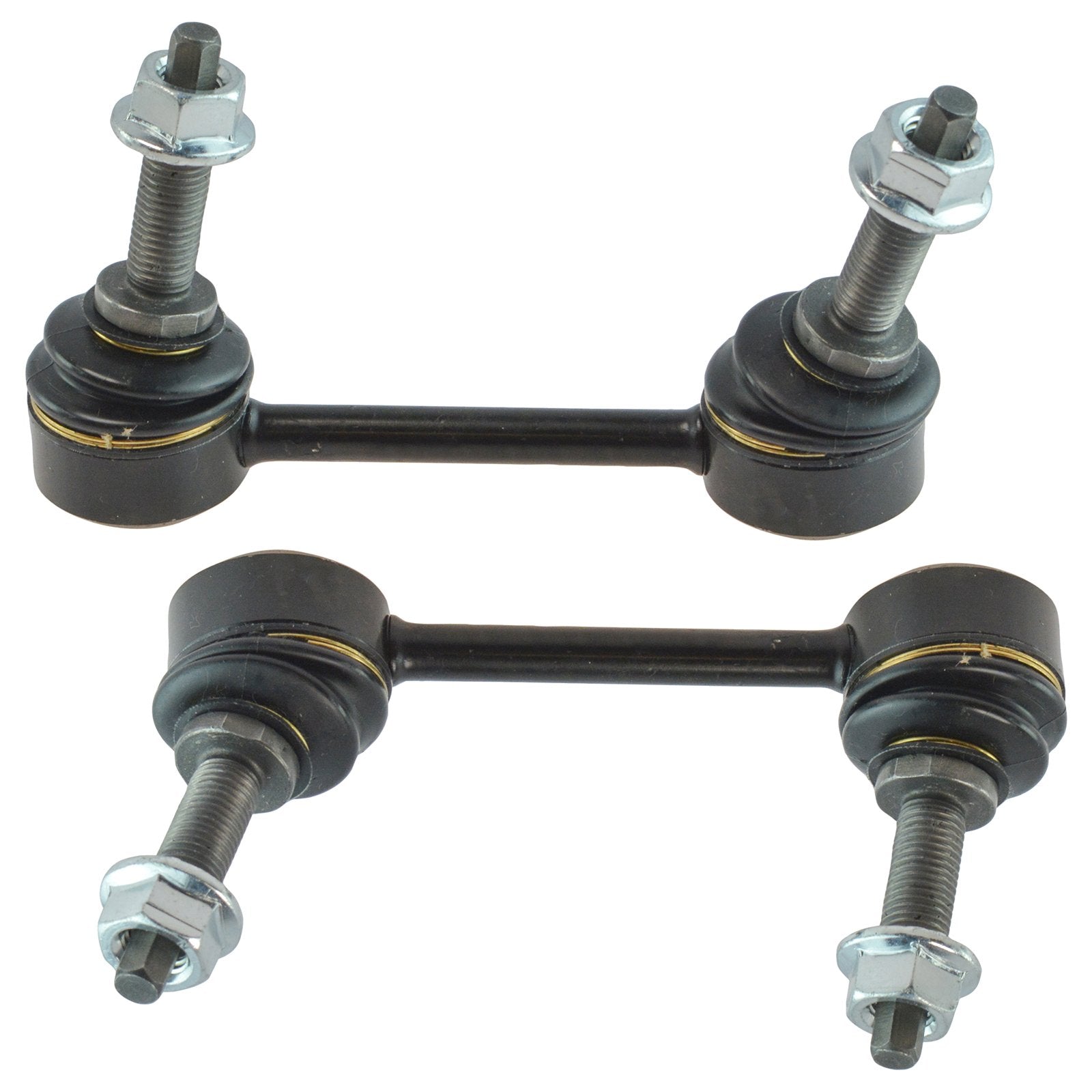 Trq Front & Rear Sway Bar Stabilizer Link Set Compatible With 2011-2015 Dodge Durango Jeep Grand Cherokee