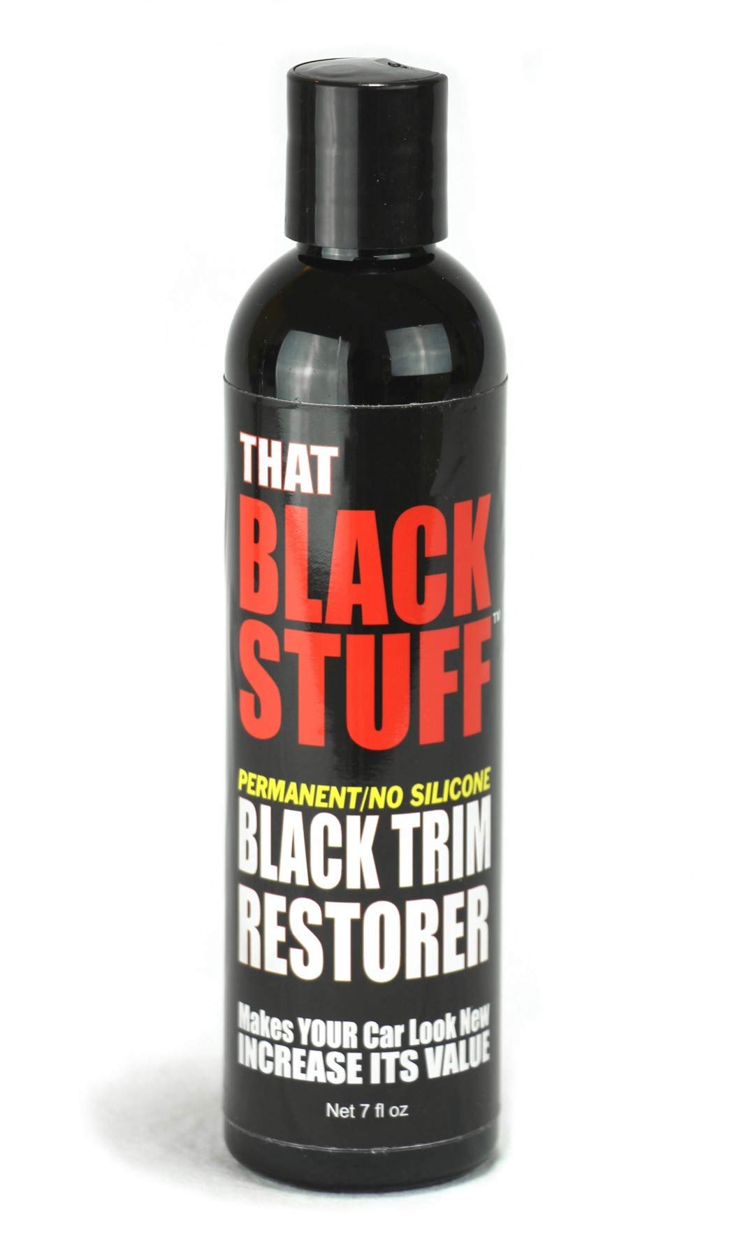 Black Plastic Restorer - Instantly Restore Your Faded Or Damaged Black Plastic Trim - Won'T Wash Off - Permanent - Lasts For Years - Easy - That Black Stuff