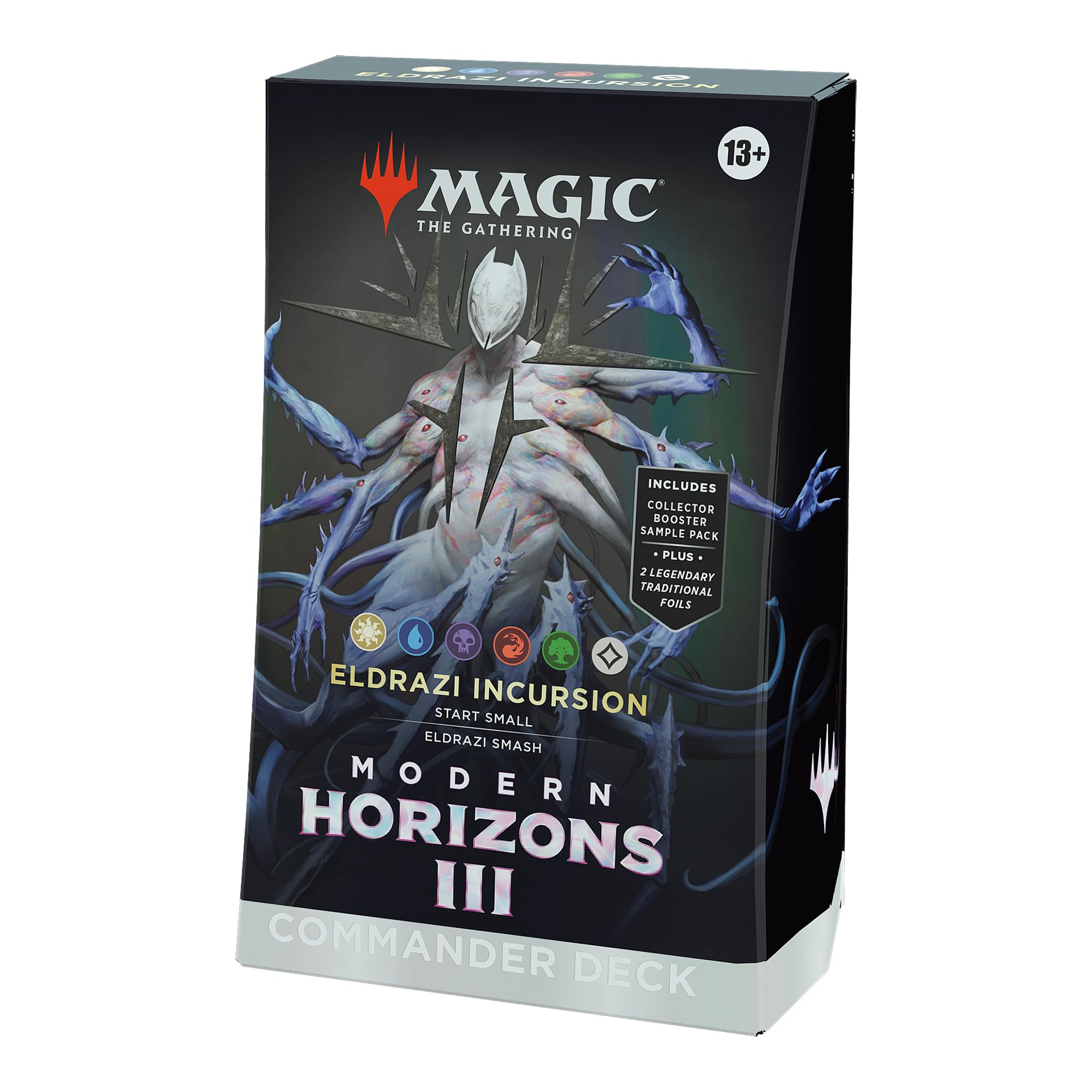 Magic: The Gathering Modern Horizons 3 Commander Deck - Eldrazi Incursion (100-Card Deck  2-Card Collector Booster Sample Pack + Accessories)-New