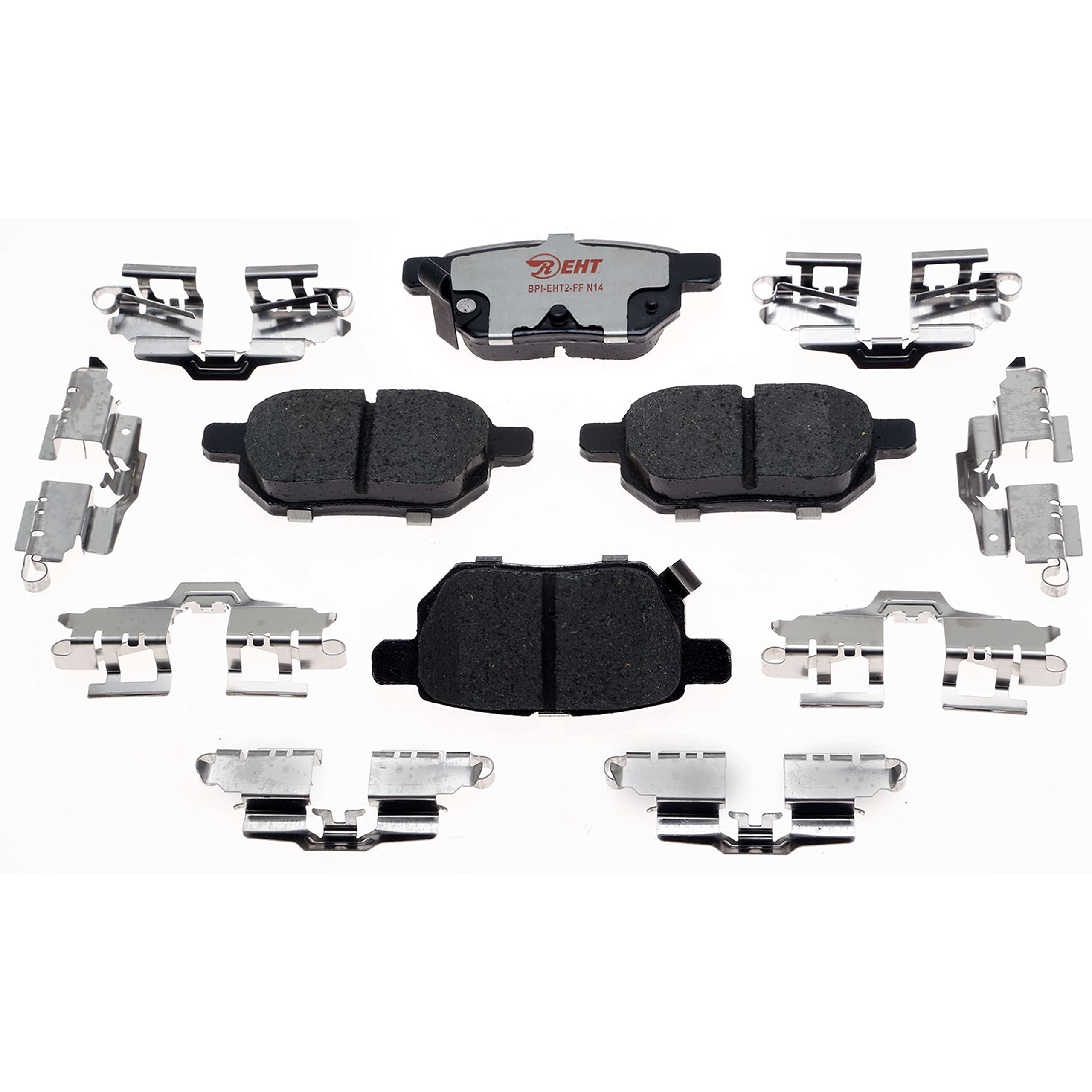 Raybestos Element3 Ehttm Automotive Replacement Rear Brake Pad Set For Selected Lexus, Toyota, Scion, Pontiac Model Years (Eht13