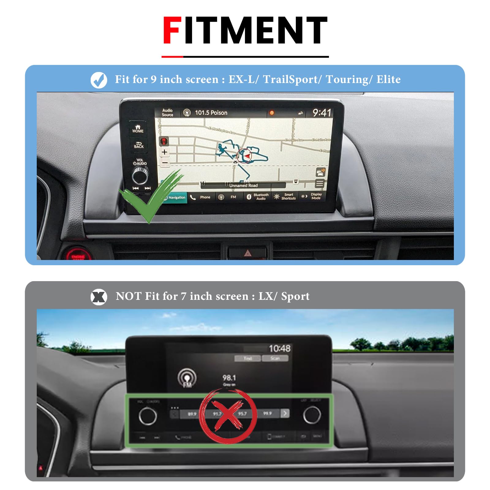 Neepiar Center Console Organizer Tray Compatible With Honda Pilot 2023 2024 2025 Insert Tray Storage Organizer Interior Divider