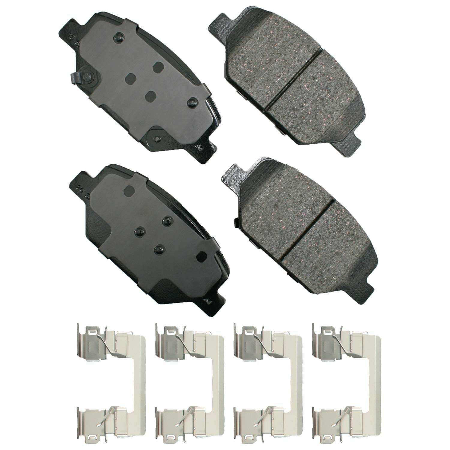 Akebono ProACT Ultra-Premium Brake Pads - Front