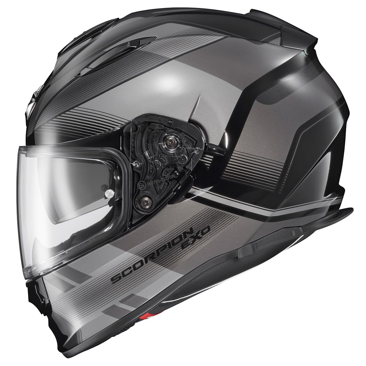 ScorpionEXO Ryzer Full Face Motorcycle Helmet with Pinlock Ready Shield with Integrated Speaker Pockets DOT ECE Approved Edge (D
