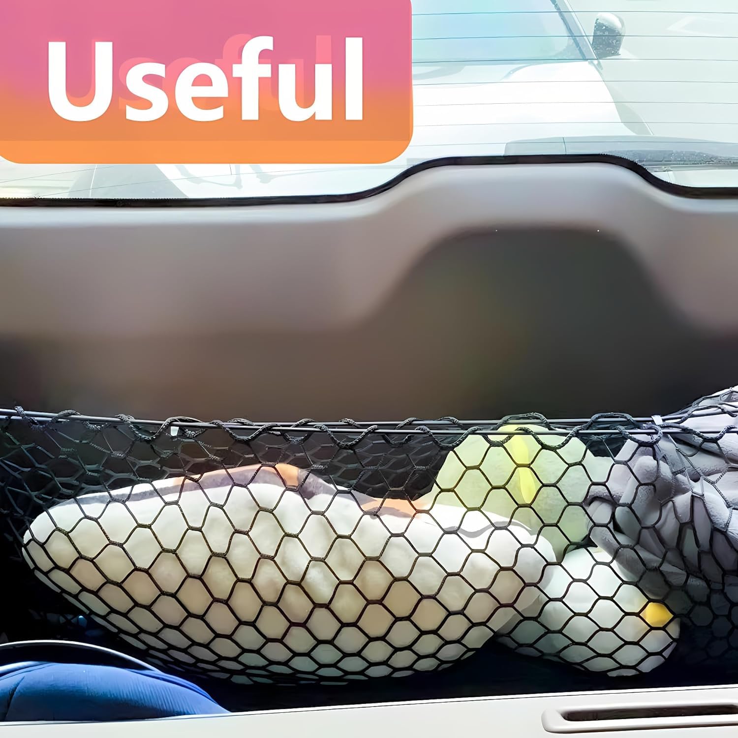 Envelope Style Trunk Cargo Net Compatible With Honda Passport 2019 To 2022 2023 2024 2025
