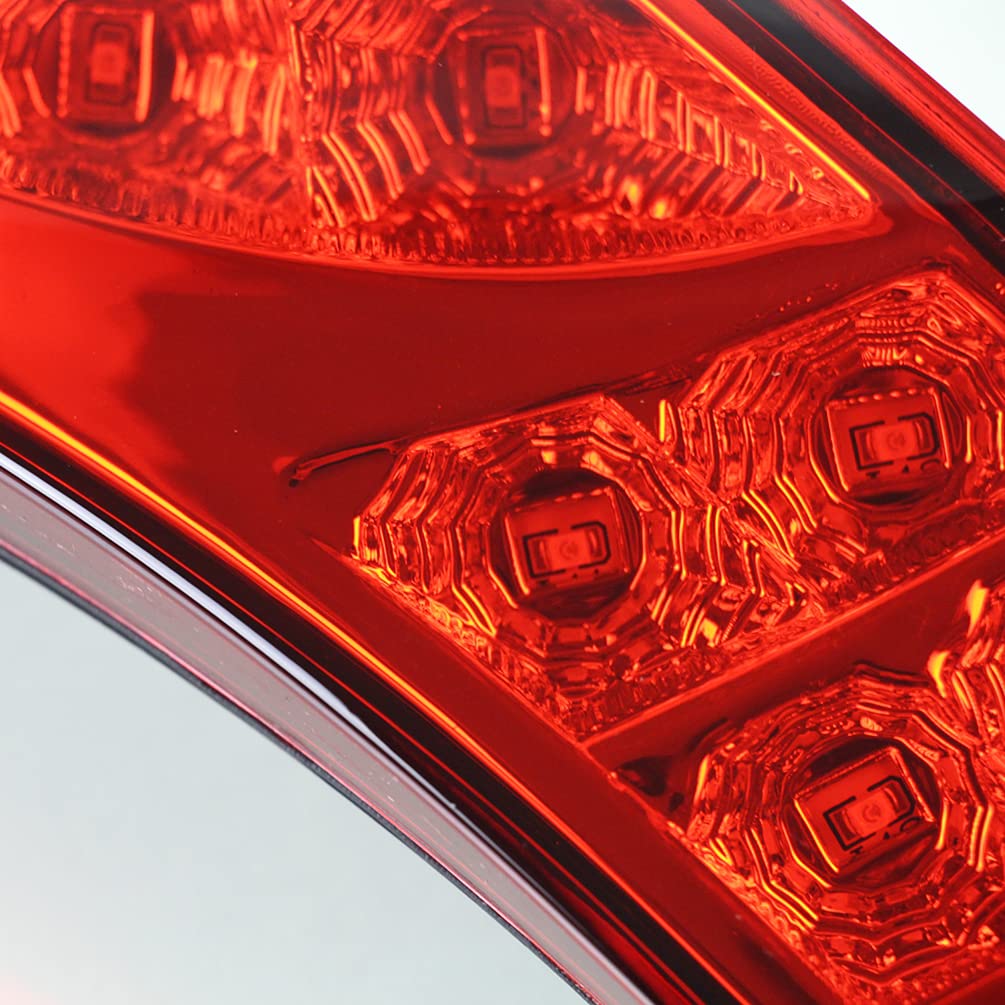 Ecahayaku Led Rear Side Pillar Tail Brake Driving Light,Oem Replacement Accessories Fog Lamp Assembly Compatible With 2014-2020 Honda Jazz Fit