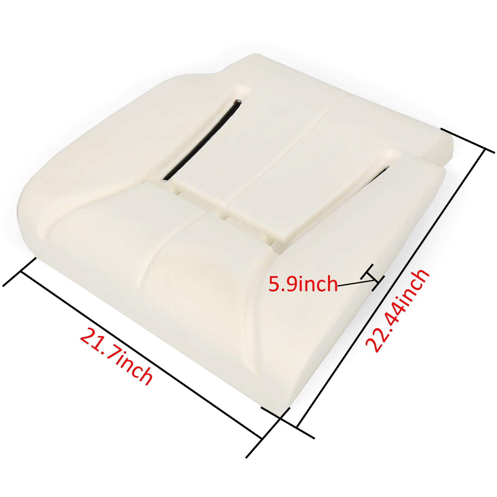 ECOTRIC Driver Side Seat Foam Compatible with 1998-2002 Dodge Ram 1500 2500 3500 SLT Left Side Bottom Replacement Seat Cushion P