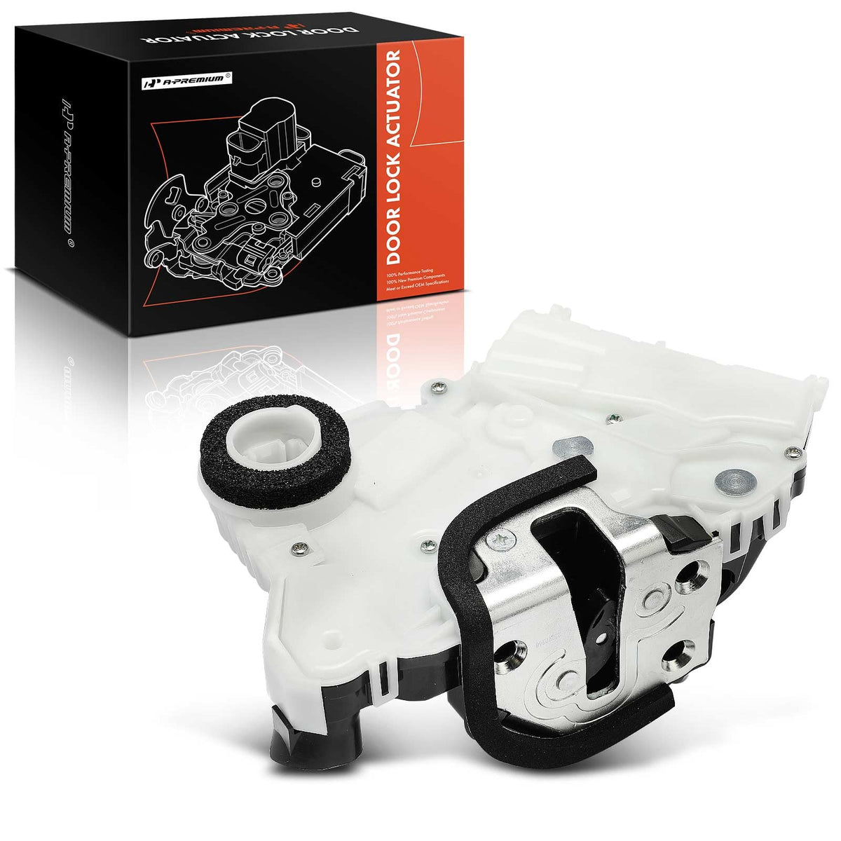 A-Premium Front Left Driver Door Latch Lock Actuator Compatible with Toyota Tacoma 2005-2015, Yaris 2007-2015, Prius 2006-2012, 