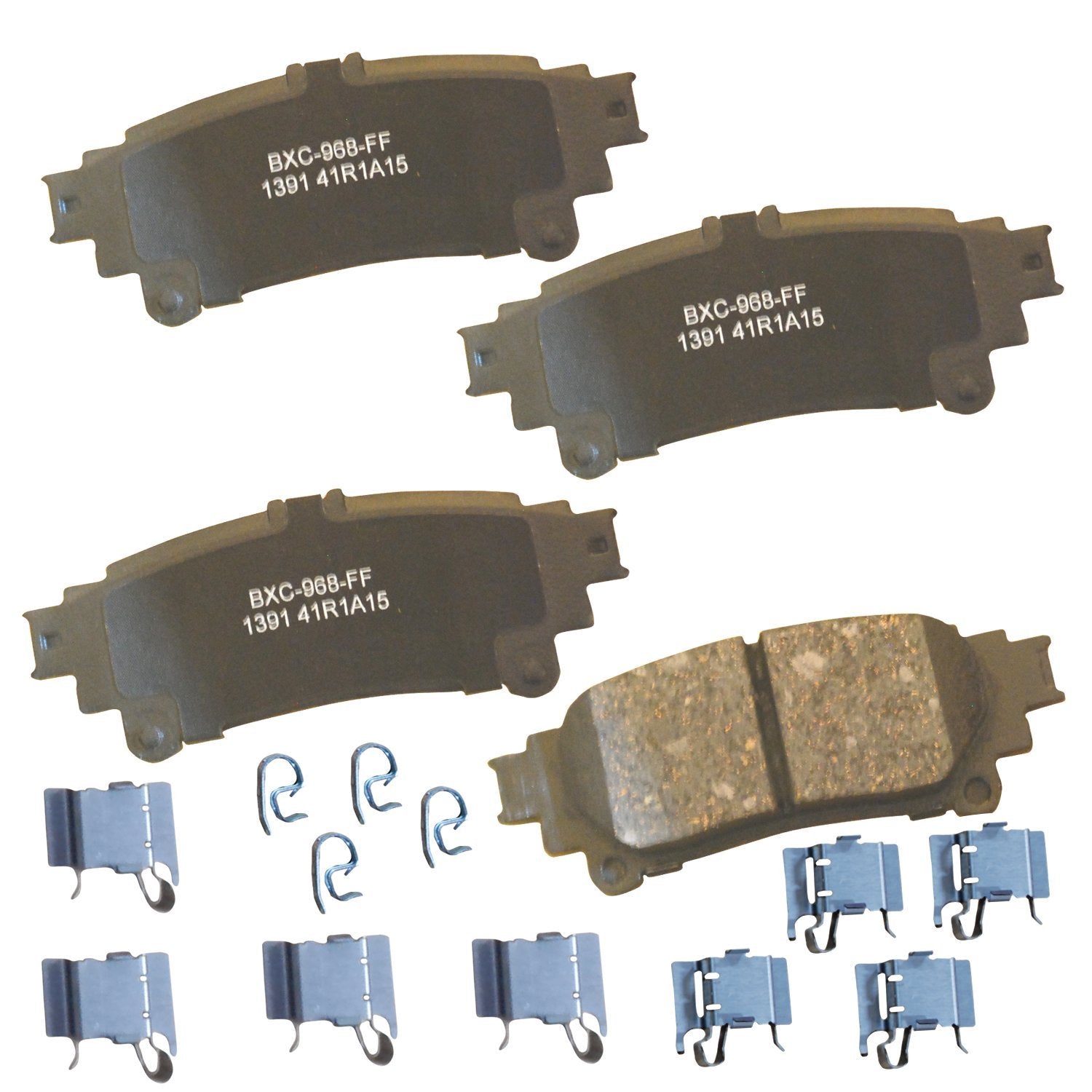 Bendix Premium Sbc1391 Ceramic Rear Brake Pads For Select Models Lexus Gs200T,Gs300,Gs350,Gs450H,Is200T,Is250,Is300,Is350,Rc200T