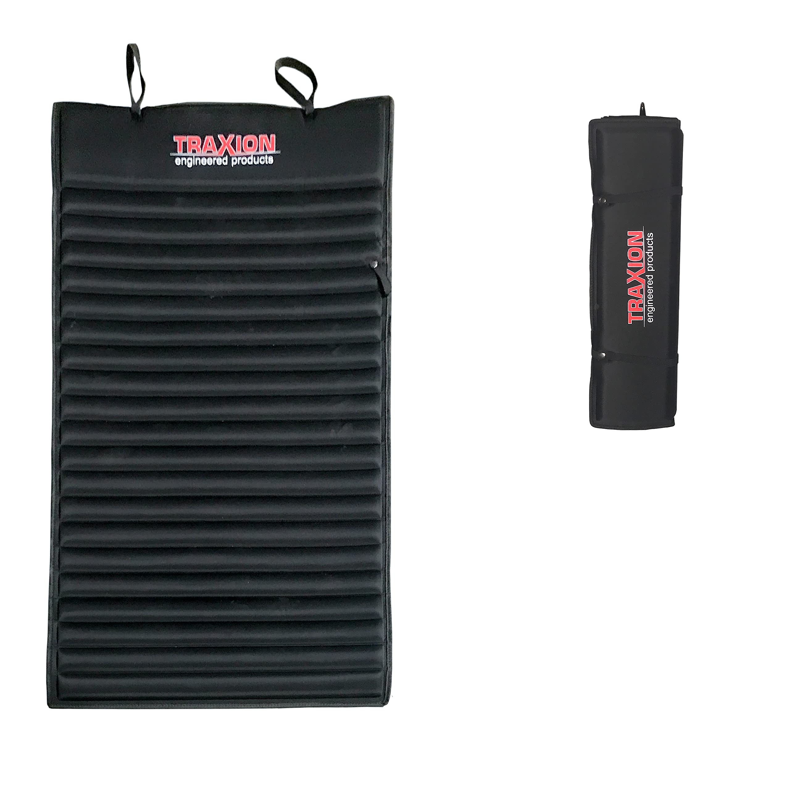 Traxion 1-500 Versamat Roll-Up High Density Foam Utility Mat, Black