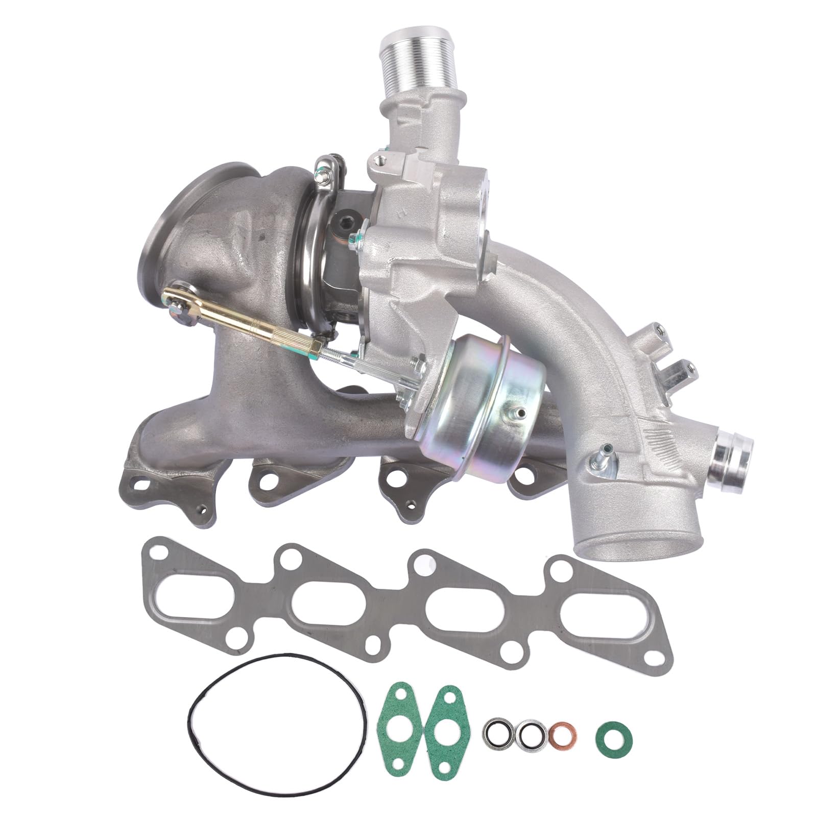 TEKKOAUTO 667-203 55565353 Turbo Charger Turbocharger Kit Compatible with 2011-2018 Chevy Cruze Sonic Trax Buick Encore 1.4L Eng