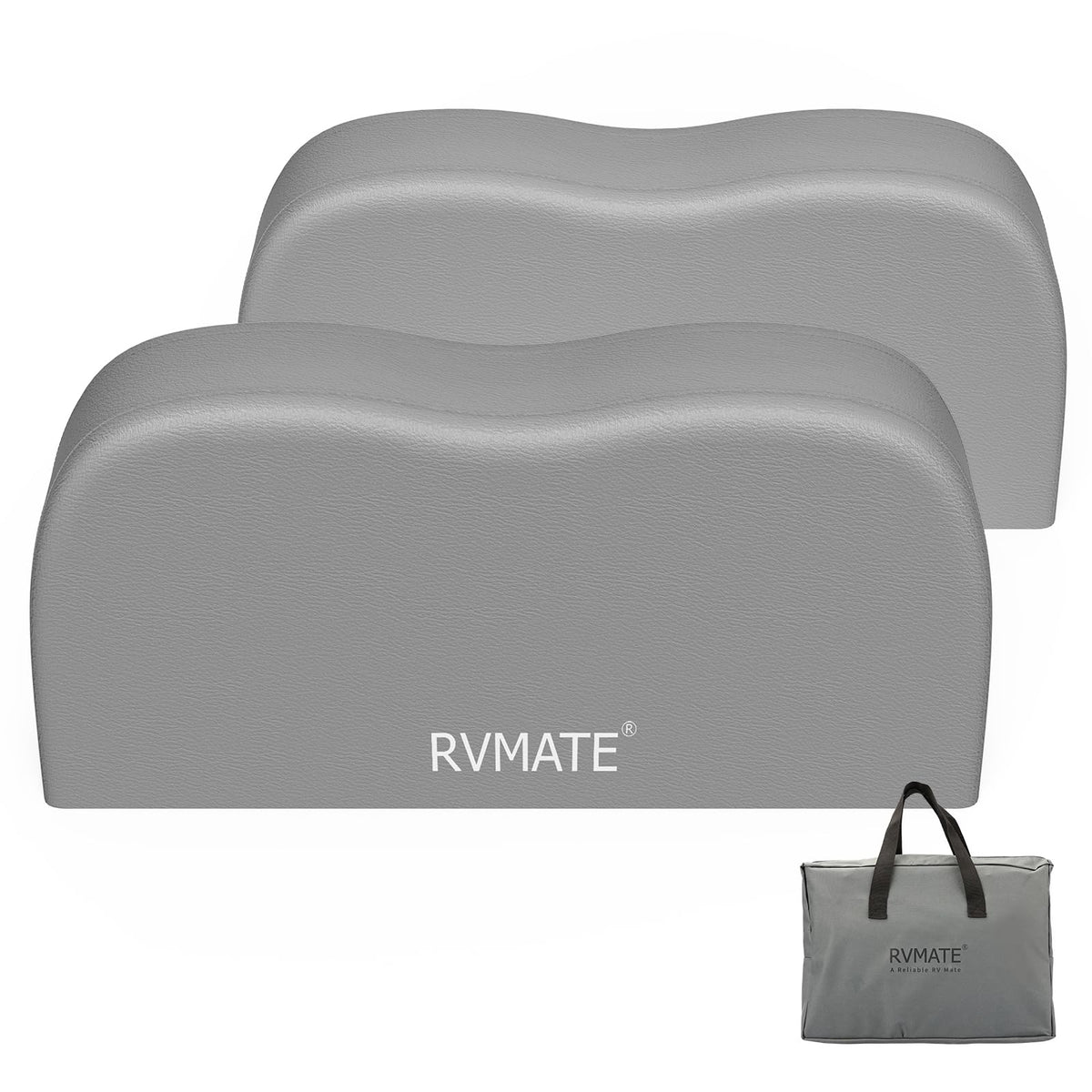 Rvmate Rv Tire Covers, Dual Axle Wheel Cover (2 Pack) Fits 27''-30'' Diameter Tires, Waterproof Anti-Uv Grey Dual Tire Covers Rv