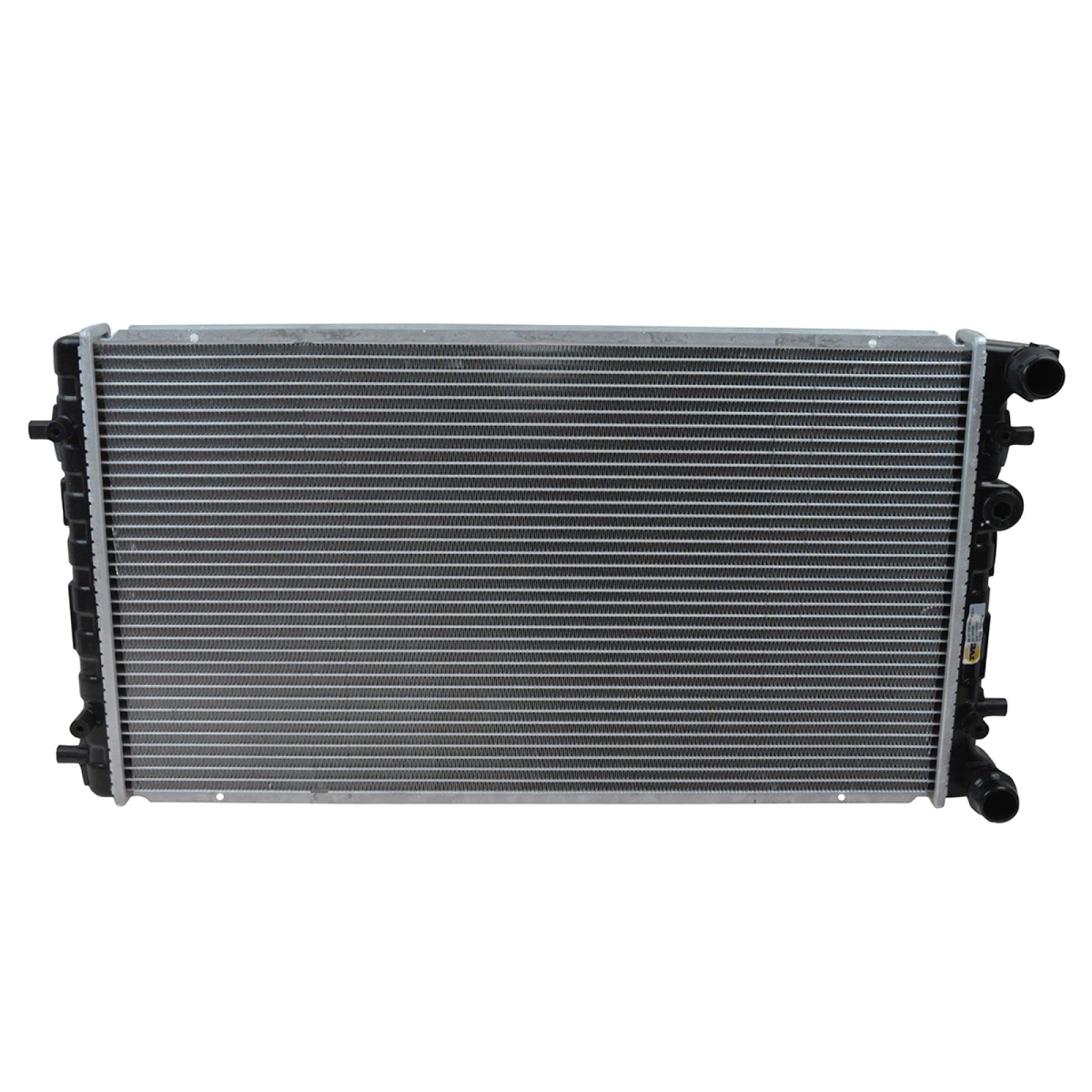 Trq Radiator Assembly Aluminum Core Compatible With 98-06 Volkswagen Beetle Cu2241 Vw3010112