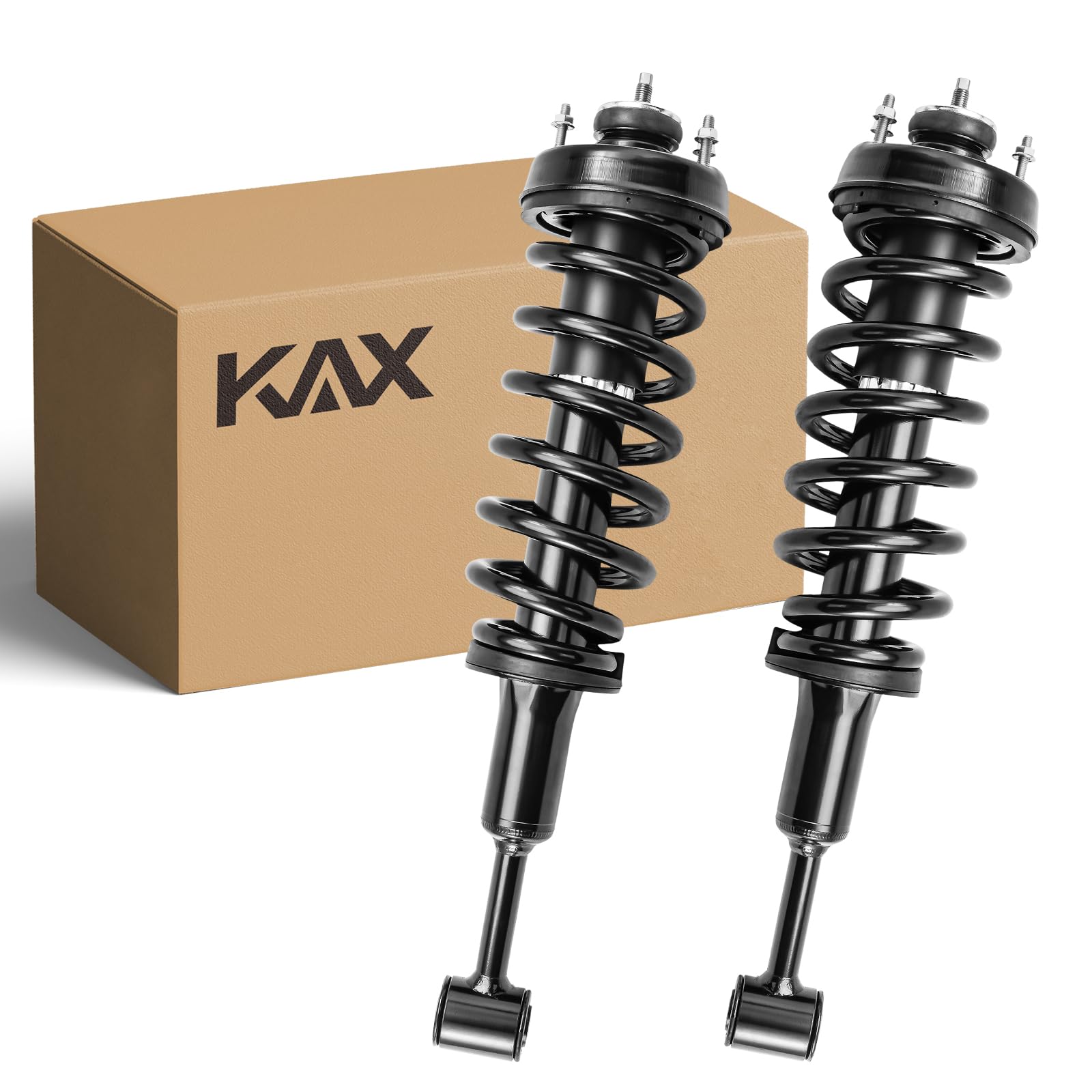 KAX Front Quick Struts for Ford Explorer 2006-2010, Mercury Mountaineer 2006-2010 Front Shocks Complete Struts Assembly with Coi