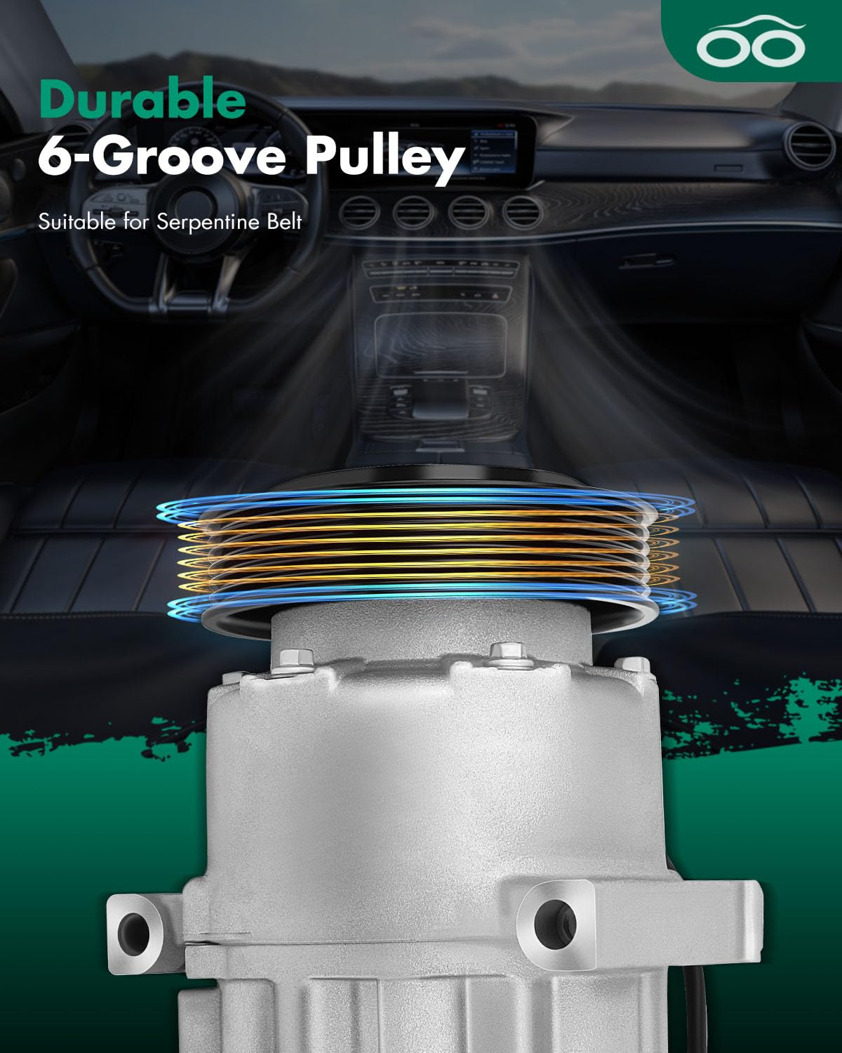 SCITOO A/C Compressors with clutch Rapid Cooling for Hyundai Sonata 2.0L for Hyundai Sonata 2.4L for Kia Optima 2.0L for Kia Opt