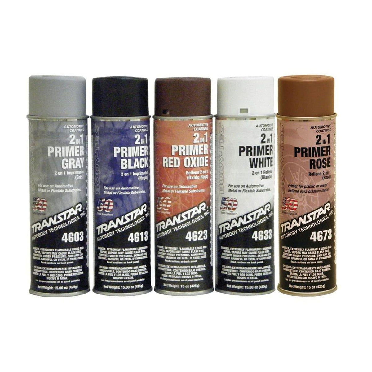 Transtar 4613 Black 2-In-1 Primer - 20 Oz.
