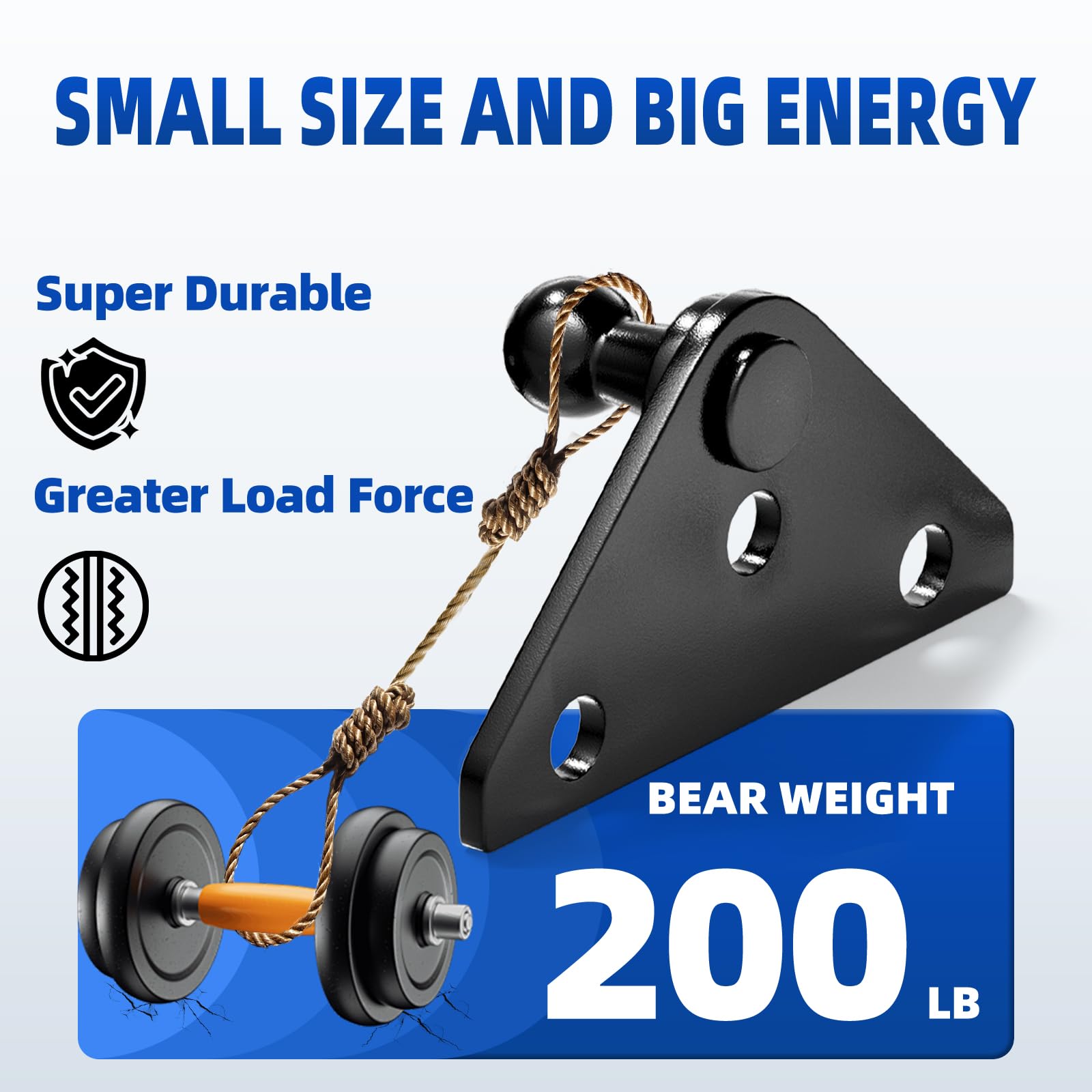 ARANA 13MM Ball Stud Mounting Bracket for Universal Gas Struts Lift Supports Shocks Spring Prop 4PCS with 16 Screws, Black (Only