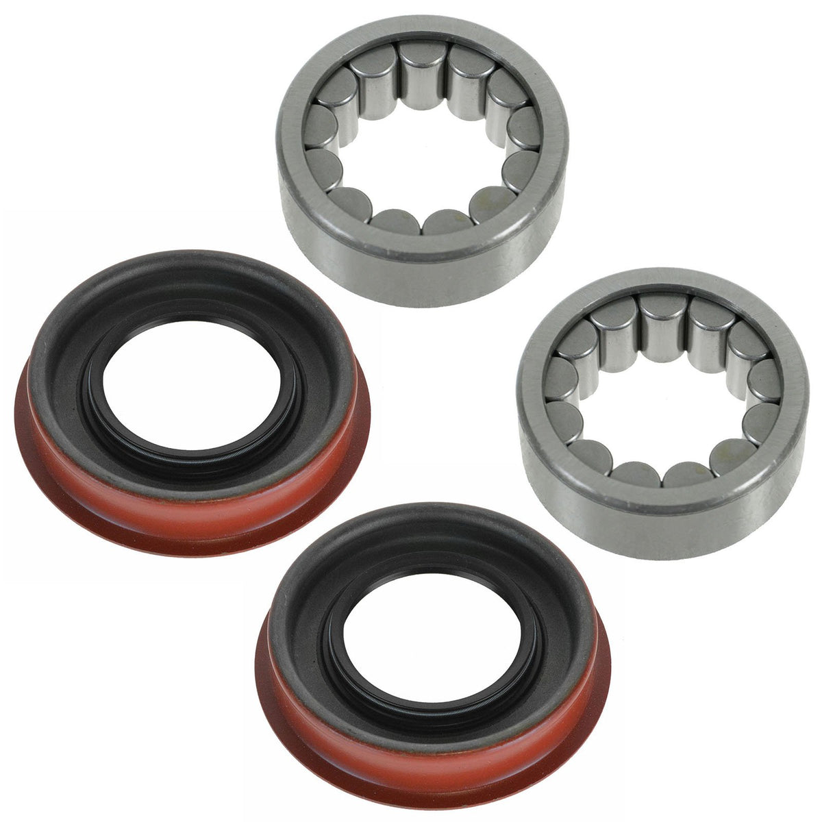 TRQ Wheel Bearing & Seal Rear LH & RH Pair for GM Hummer Isuzu Saab Pickup Truck