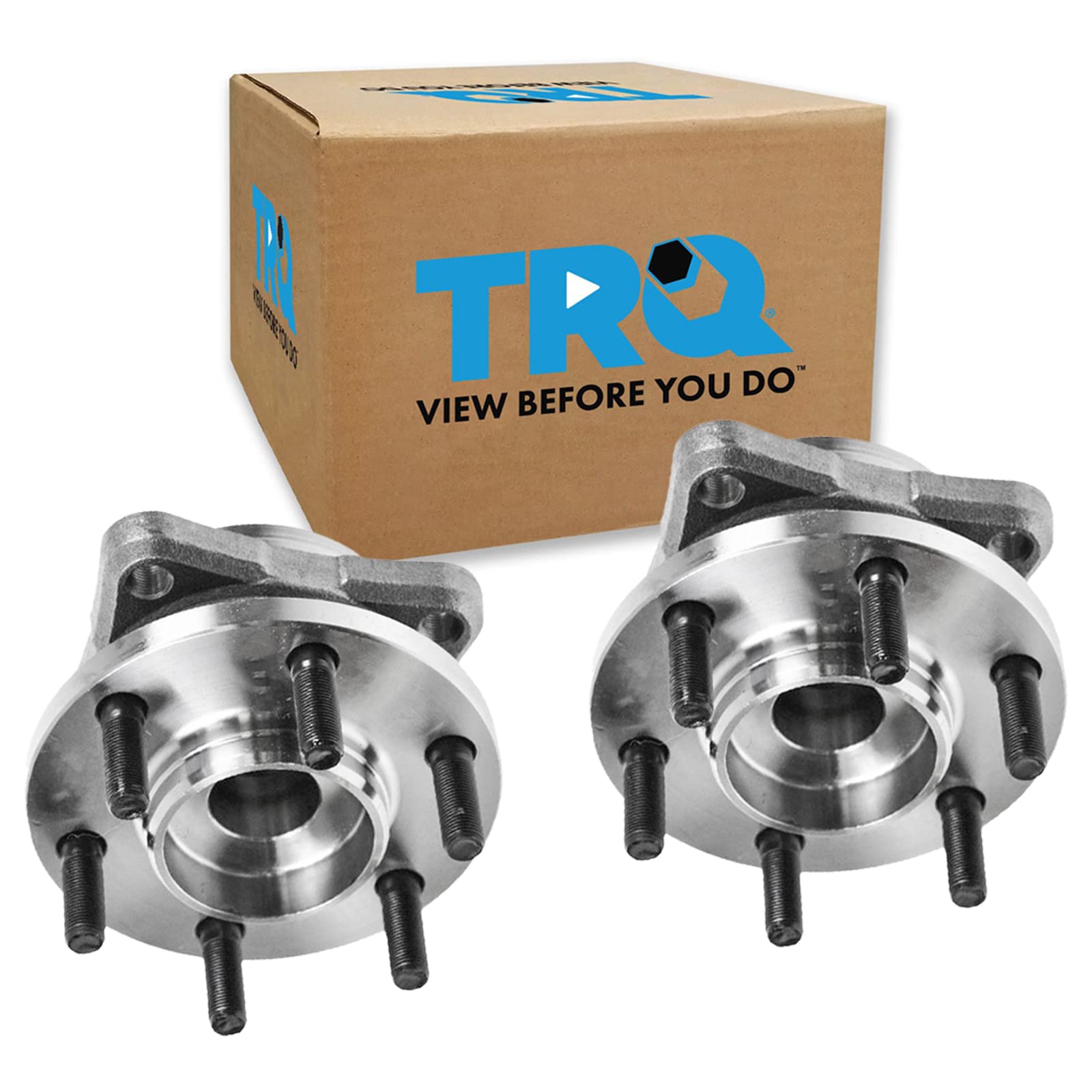 Trq Front Rear Wheel Hub Bearings Assembly Set Compatible With 1990-1996 Dodge Dakota 1992-2017 Viper 2013-2014 Srt