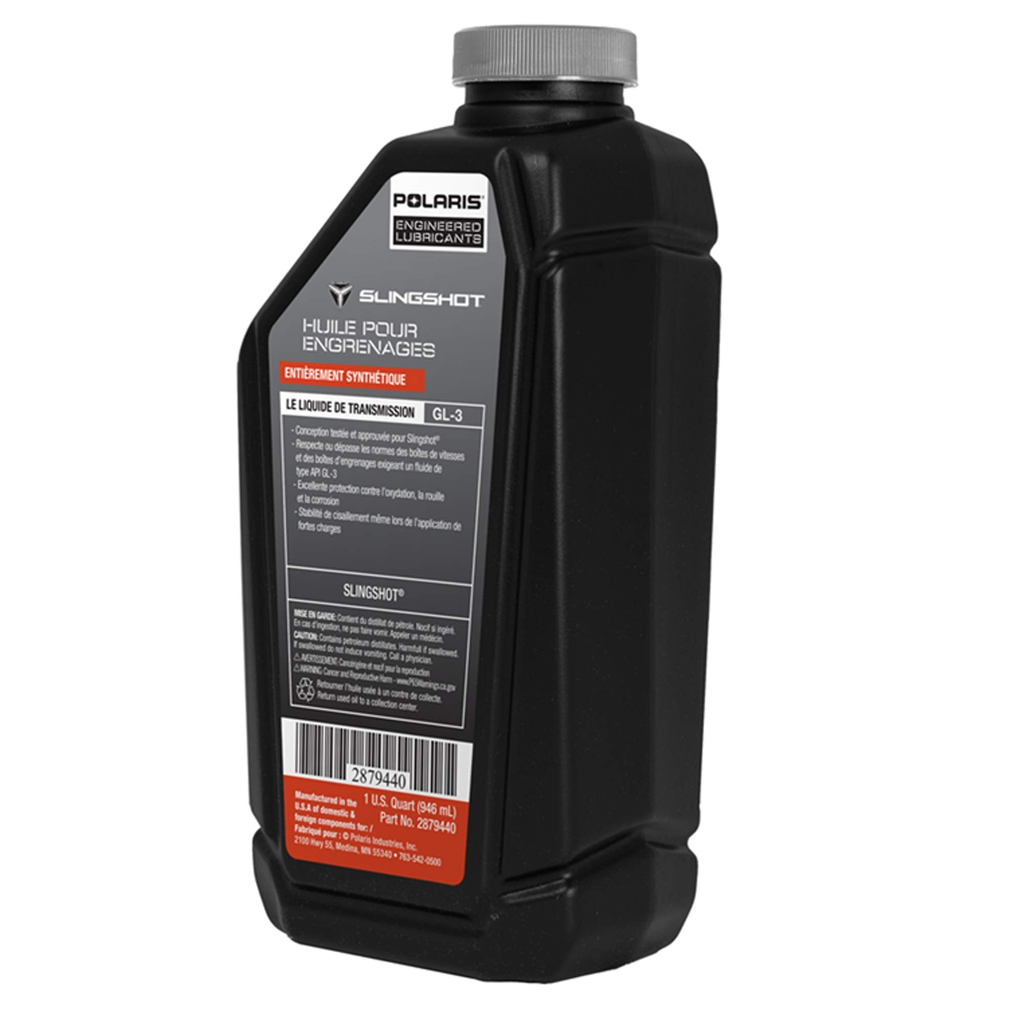 Polaris Slingshot New Oem Transmission Oil Lubricant 75W-90 32Oz Quart 2879440