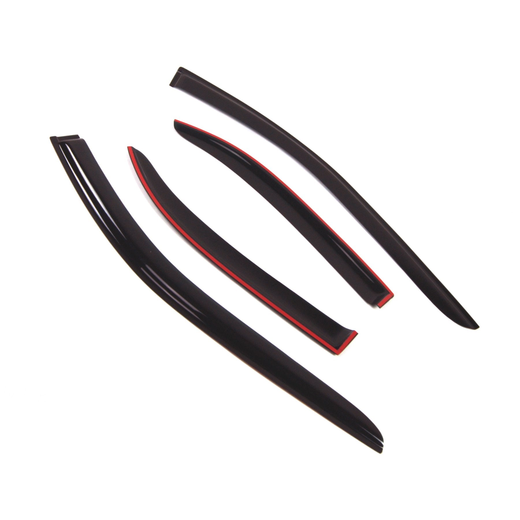 Car Window Rain Guard | Outside Mount Visors Auto Side Window Deflectors | Windows Visor Rain Shields Compatible With 2003-2010