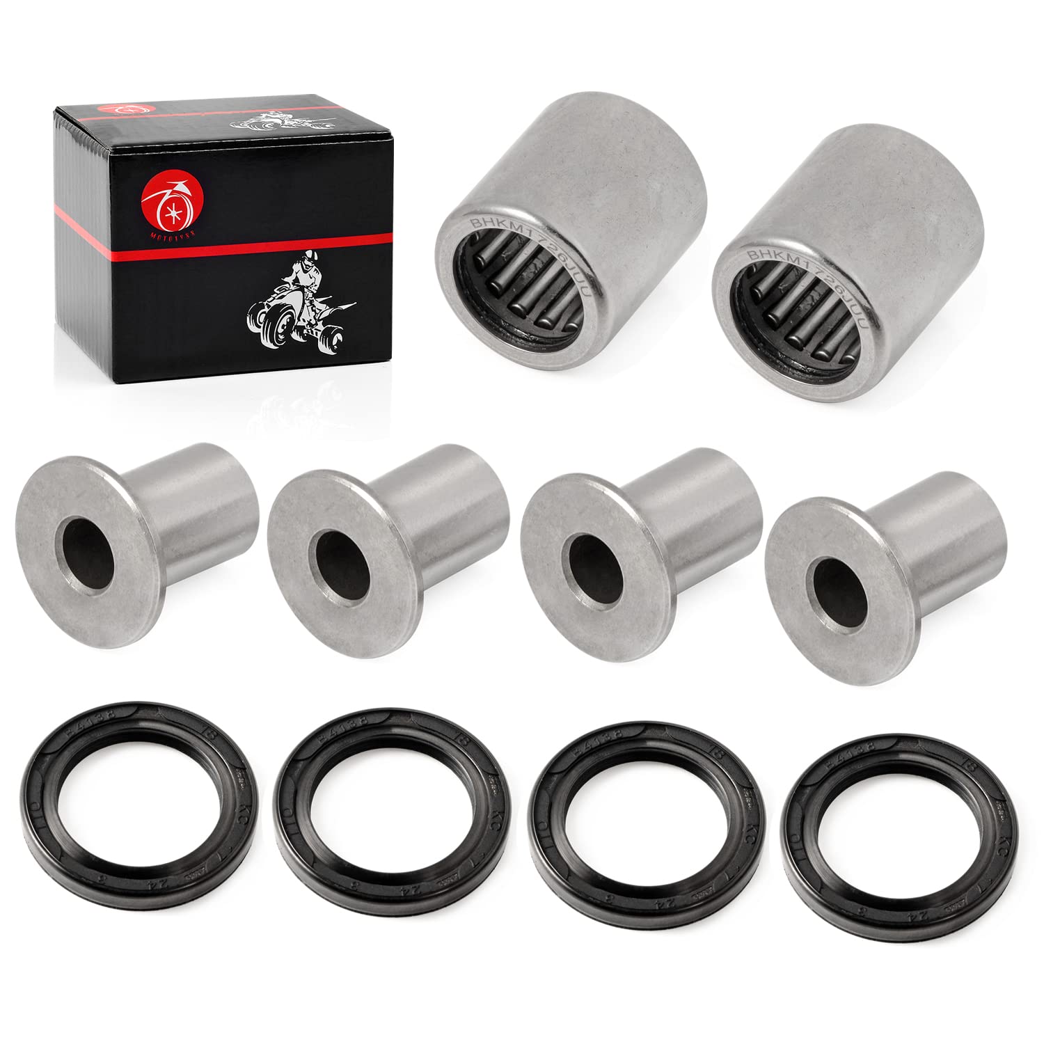 50-1014 Front Upper A Arm Bushings Bearing Seal For Kawasaki Kfx400 For Arctic Cat 400 Dvx For Suzuki Quadsport Z400 Ltz400 Ltz 400