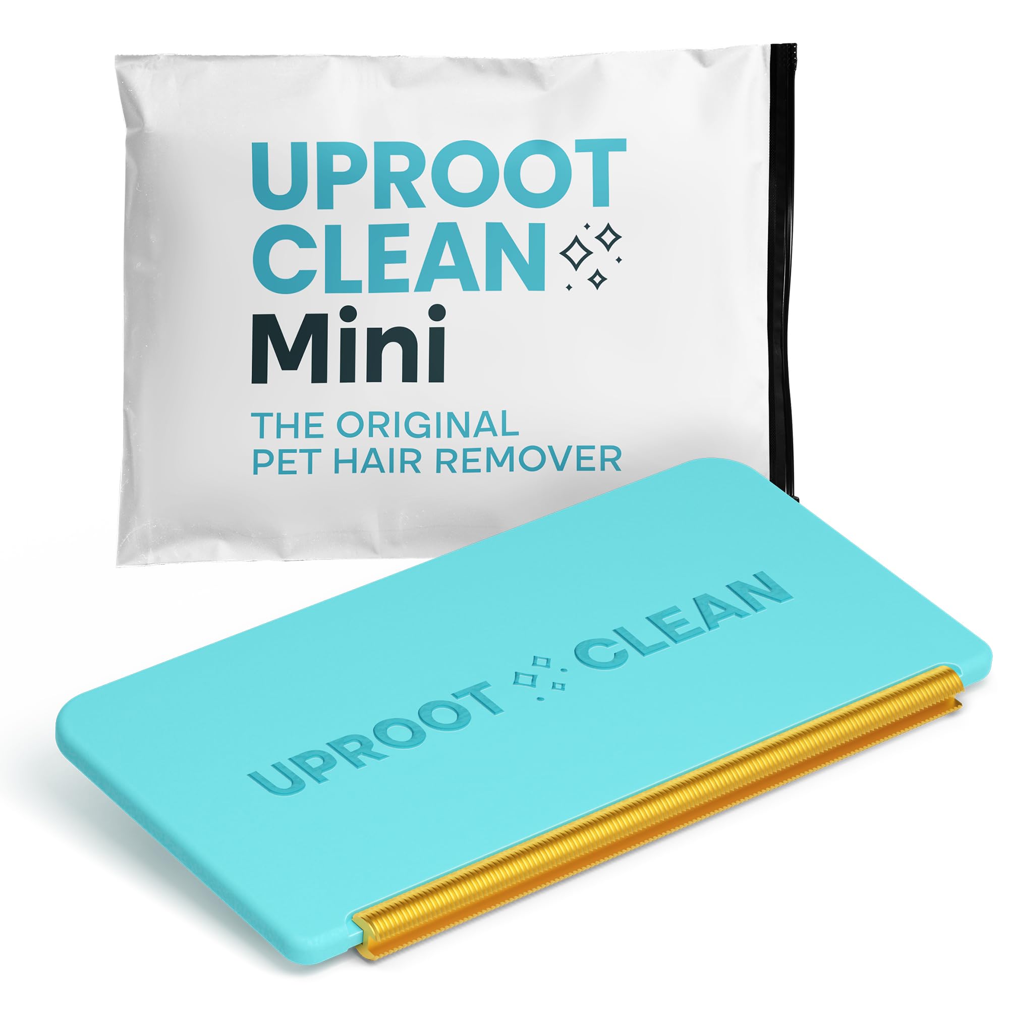 Uproot Clean Mini Dog Hair Remover for Car Interior - Small Dog Hair Remover for Couch, Pet & Lint Remover for Clothes - Brought
