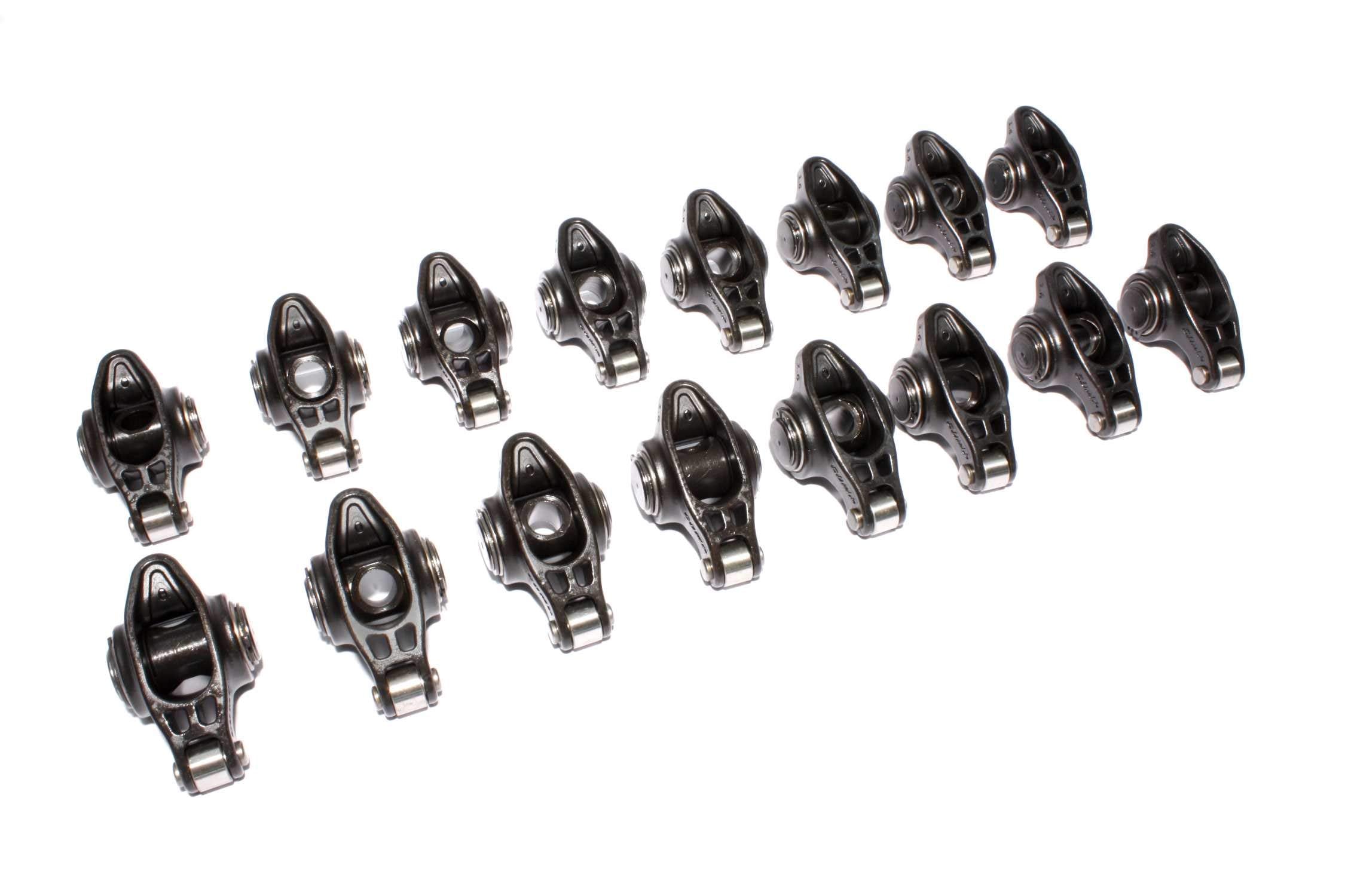 COMP Cams 1602-16 Ultra Pro Magnum Rocker Arm Set w/ 1.6 Ratio for Chevrolet SBC w/ 3/8'' Stud