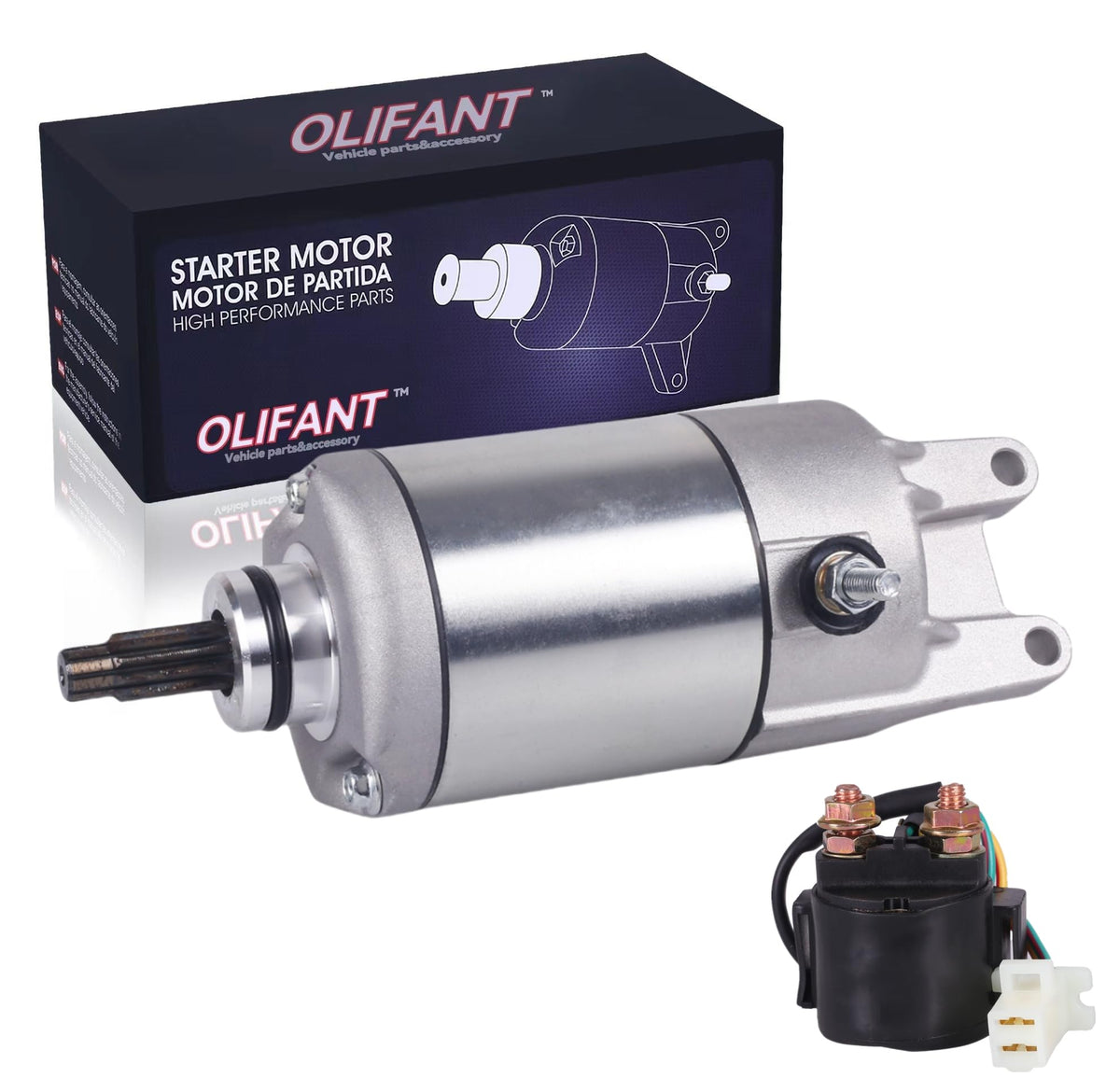 Starter Motor For Honda Fourtrax 300 Trx300 Trx300Fw Atv 1988-2000 Trx250 1987 Atc250 Sx Atc 250 Es Big Red 246Cc 31200-Hc4-023 31200-Hc4-033 Sm13213 128000-4400 Olifant