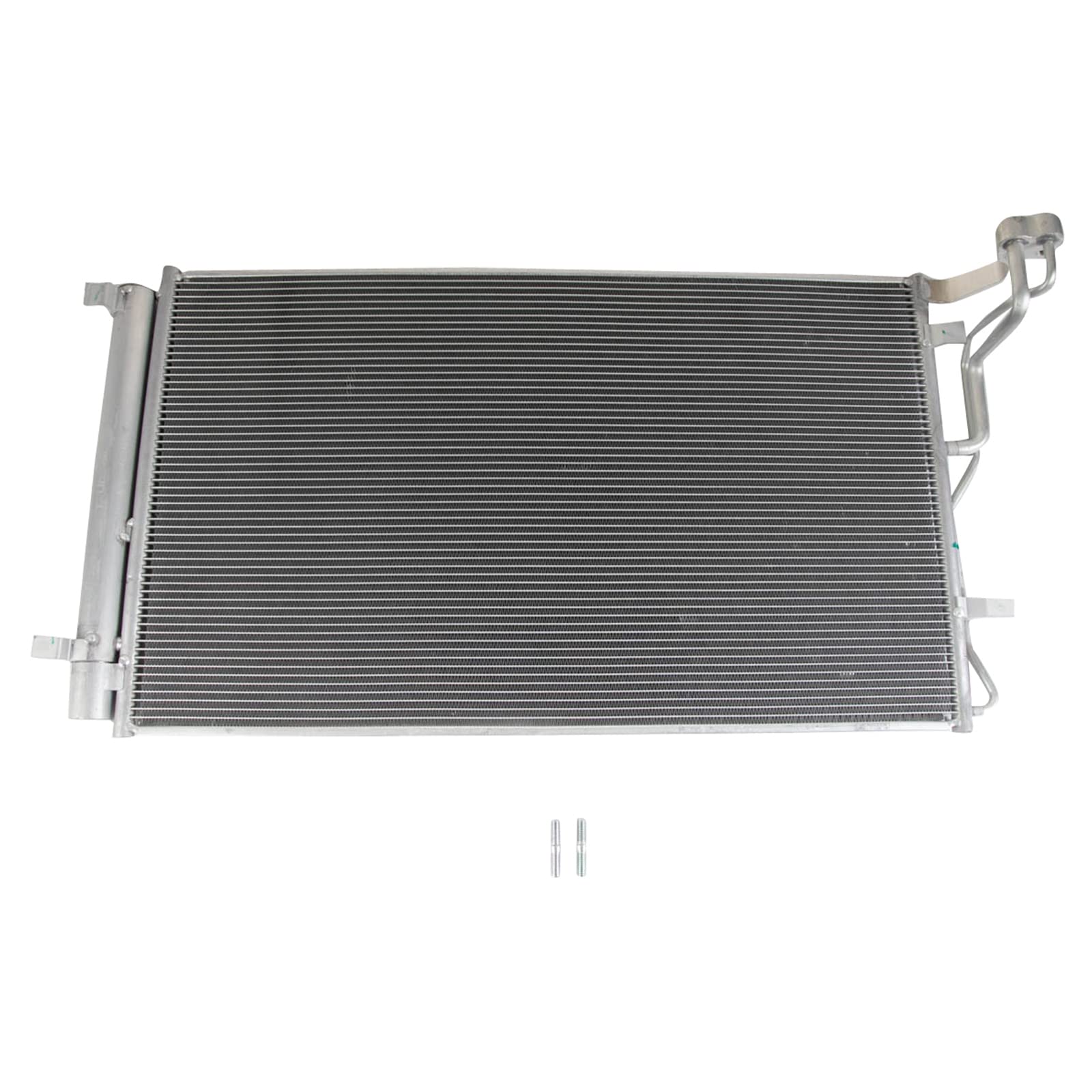 TRQ Air Conditioning A/C Condenser Receiver Drier Compatible with 2019-2021 Hyundai Veloster 2020-2021 Kia Soul HY3030180