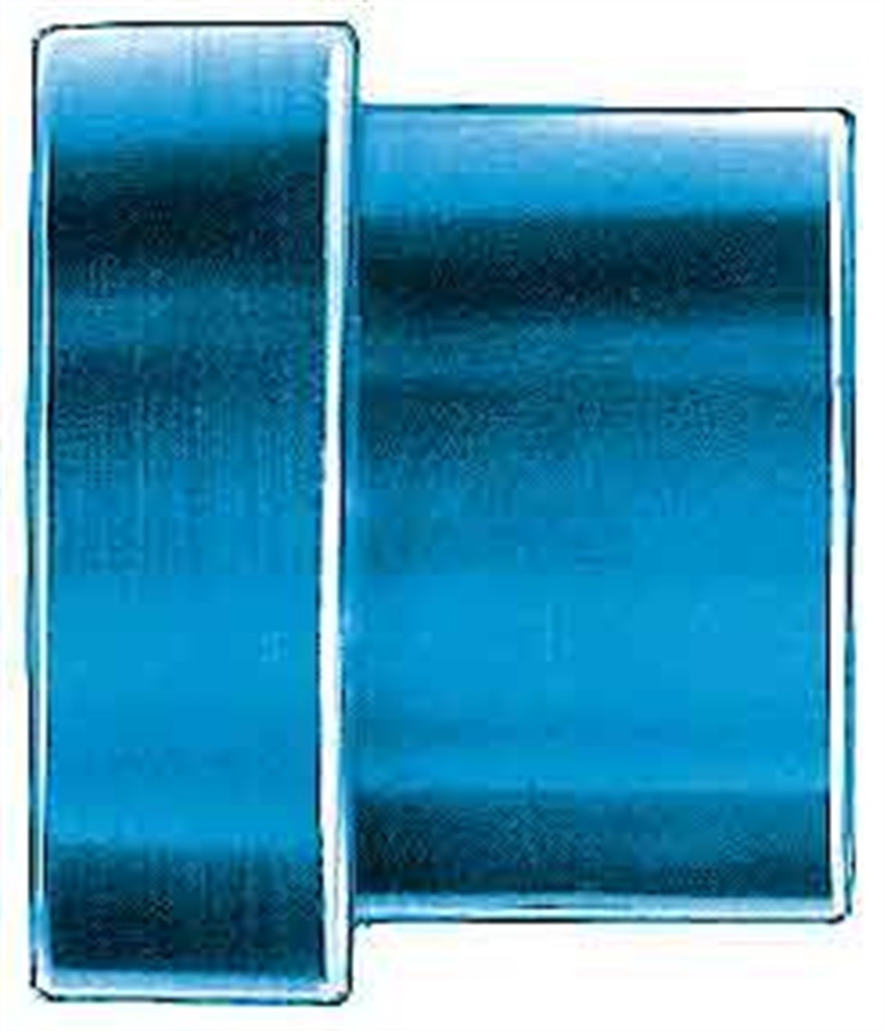 Aeroquip Fcm3671 Blue Anodized Aluminum -6An Tube Sleeves - Pack Of 2