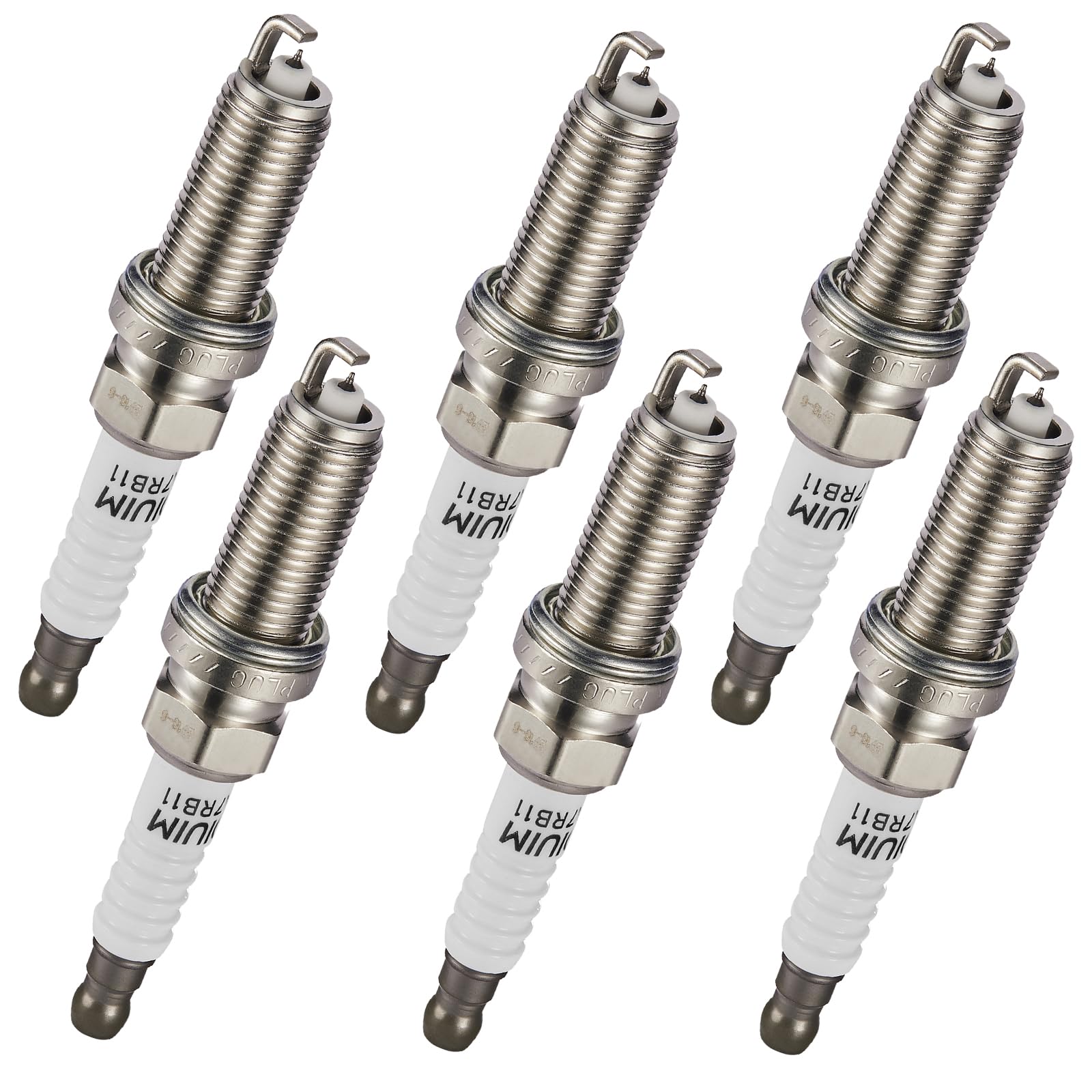 BDFHYK Set of 6 Iridium Spark Plug Compatible with INFINITI QX60 Q50 Q70 M35h JX35 EX35 FX35 G25 G35,Nissan Maxima Murano Pathfi