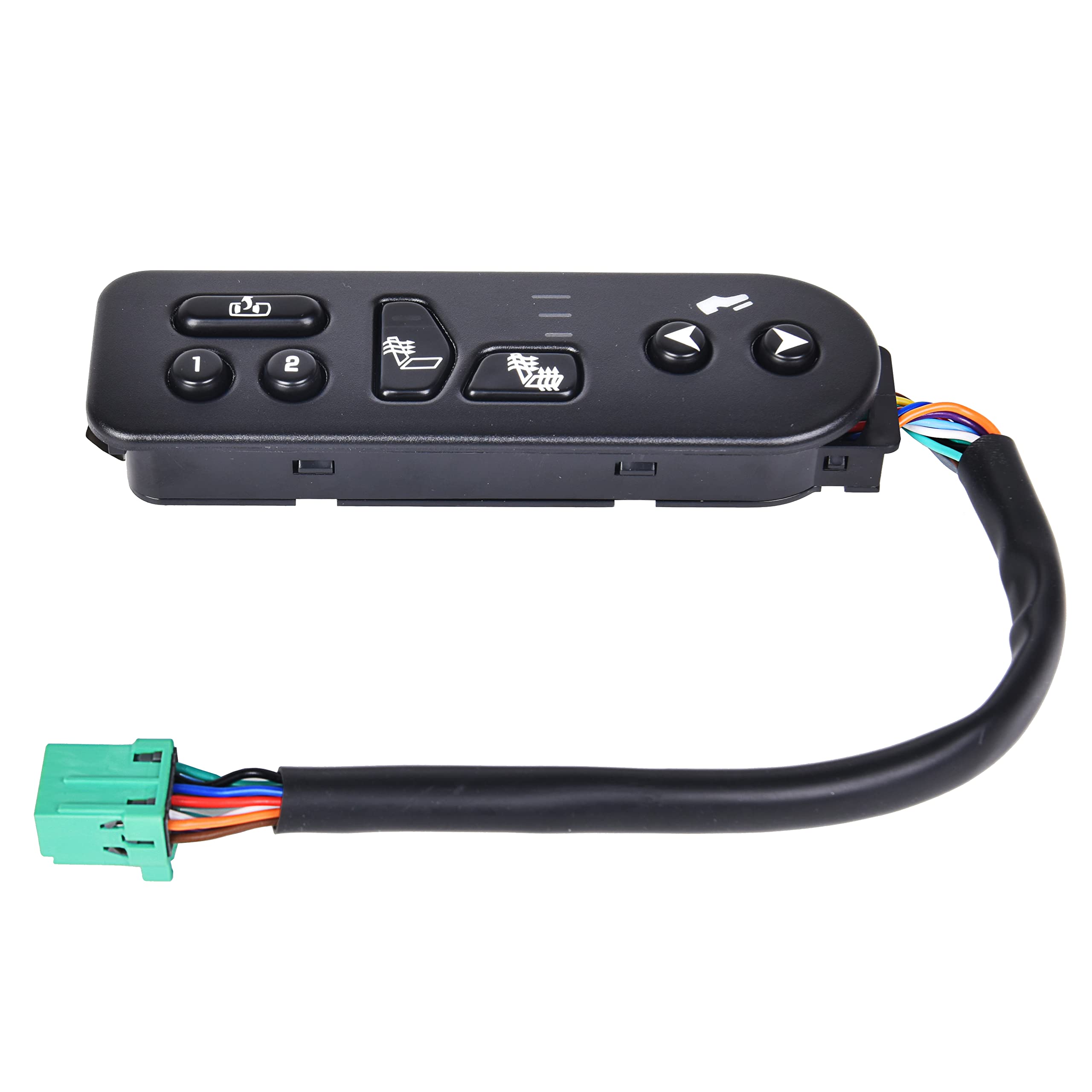 Seat Heater Switch Driver Side Compatible with 2003-2006 Cadillac Escalade Chevy Avalanche 1500 2500 Suburban 1500 2500 Tahoe GM
