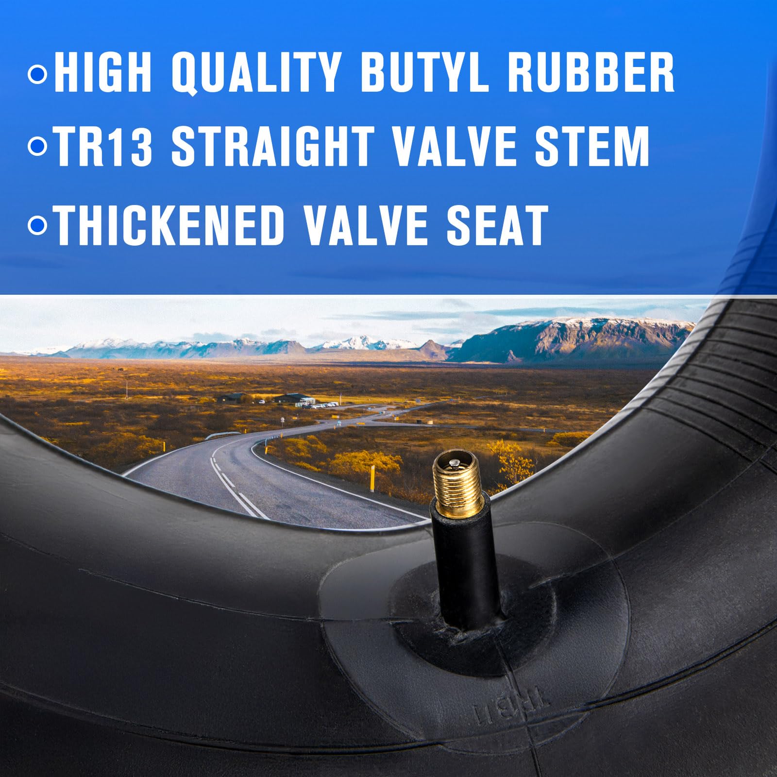 20X10-8,20X8-8,20X10.00-8,20X8.00-8 Premium Replacement Tire Inner Tubes(2 Packs),For Riding Mower Lawn Tractor Snow Blower Golf Cart Garden Trailer,With Tr13 Straight Valve Stem, By Nakao